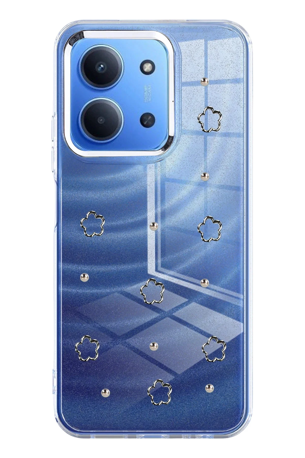 Newface Xiaomi Redmi 15c 4g Fiyonk Desenli Kapak - Desen 2