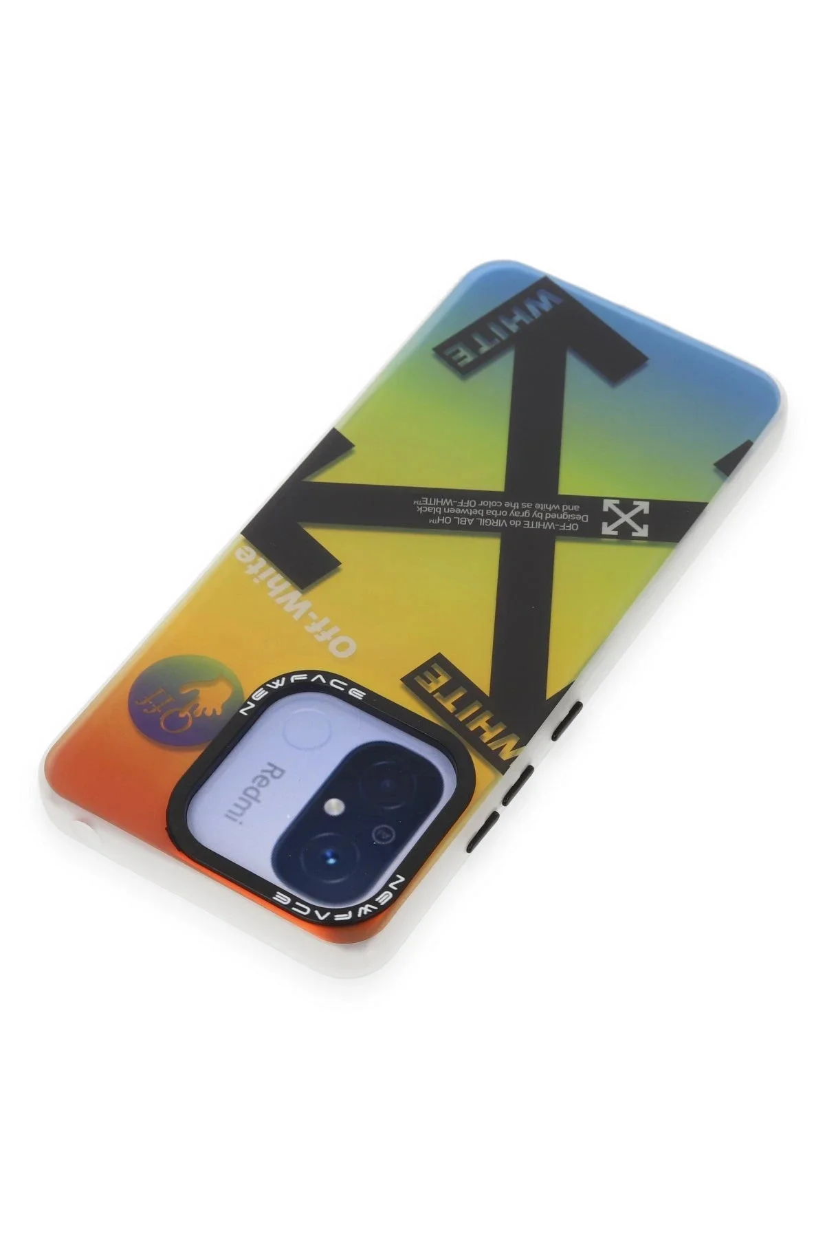 Newface Xiaomi Redmi 12c Kılıf Estoril Desenli Kapak - Estoril - 