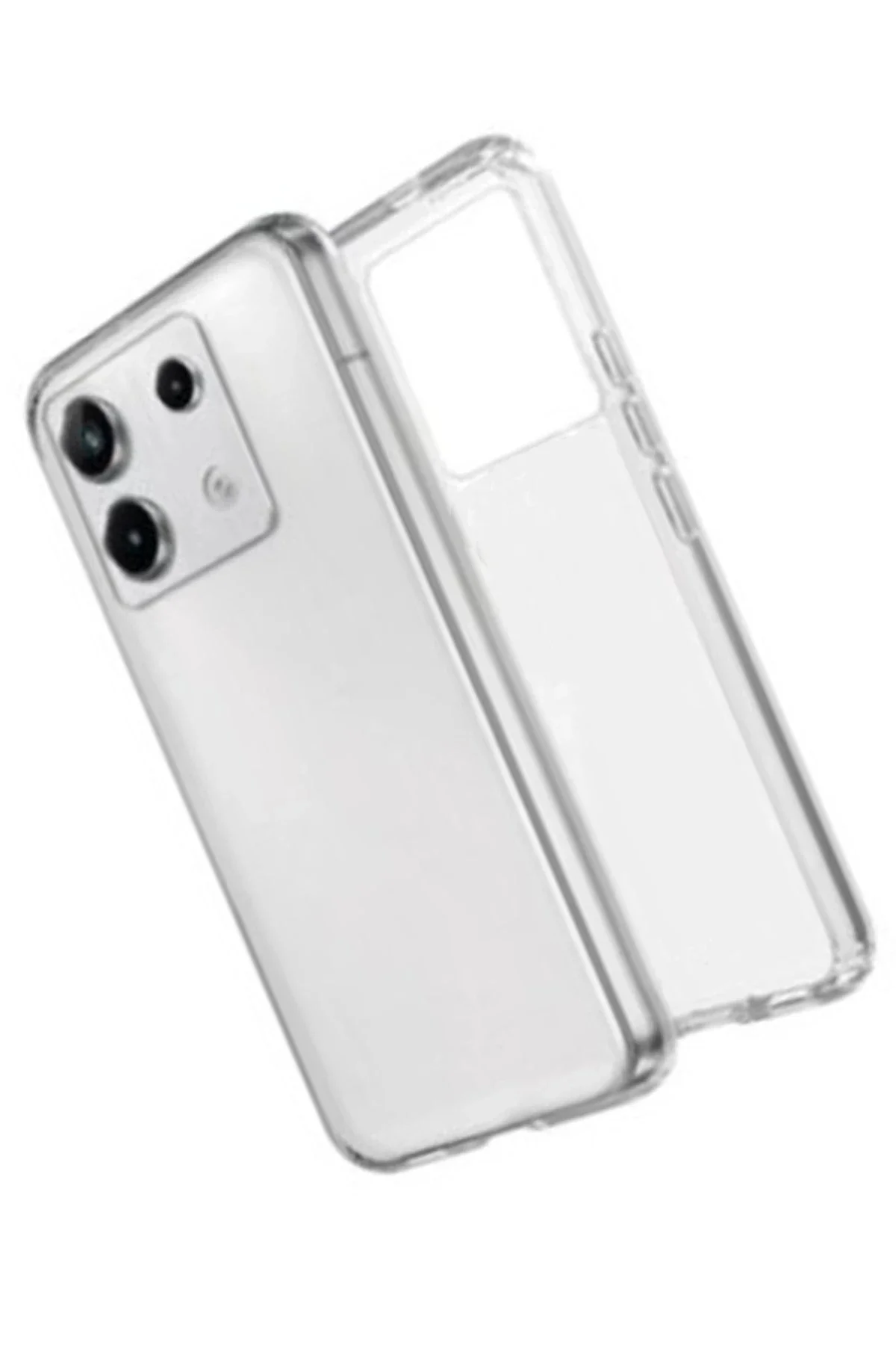 Newface Xiaomi Redmi Note 13 Pro 4g Kılıf Lüx Şeffaf Silikon