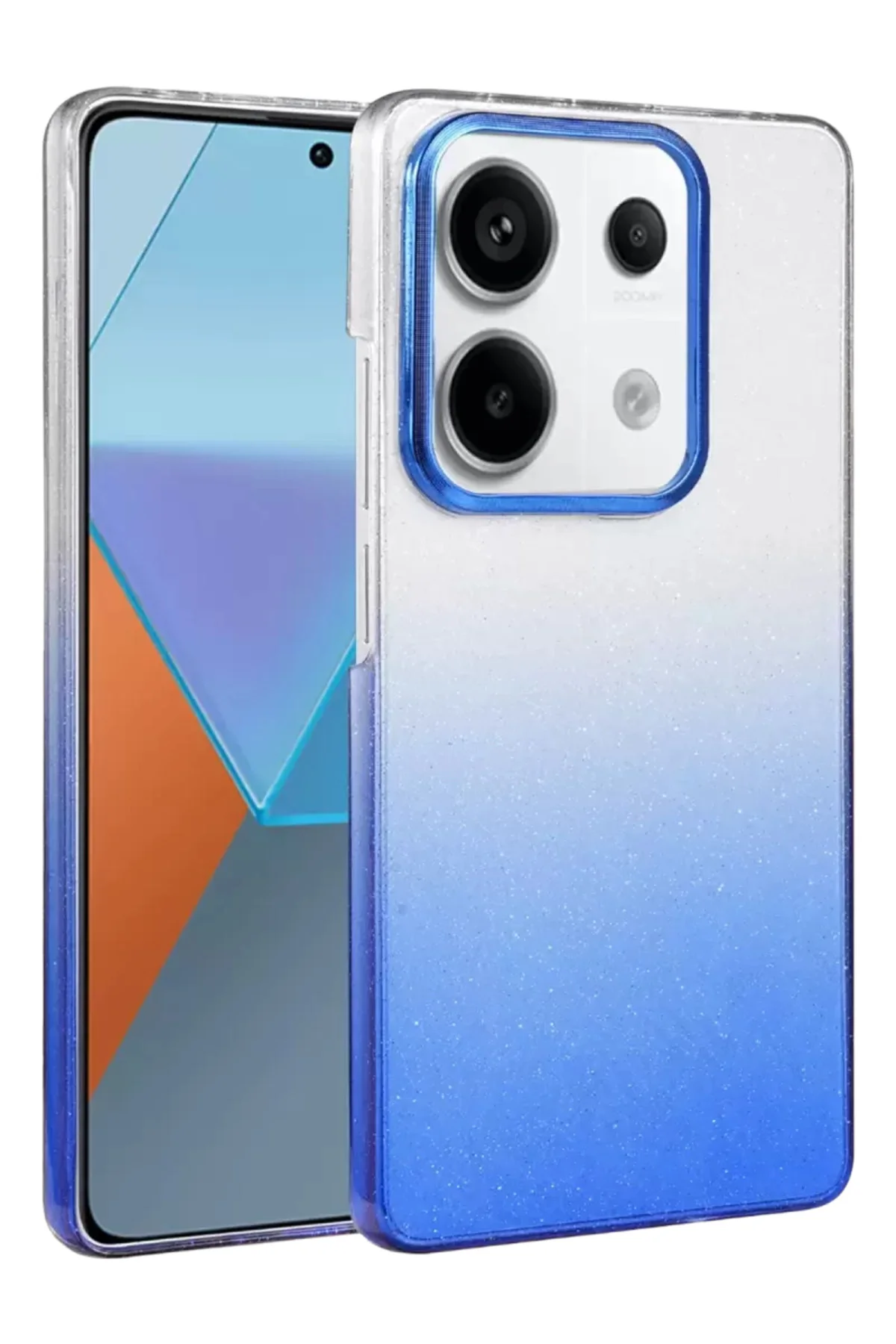 Newface Xiaomi Redmi Note 13 Pro 4g Glossy Kapak - Mavi