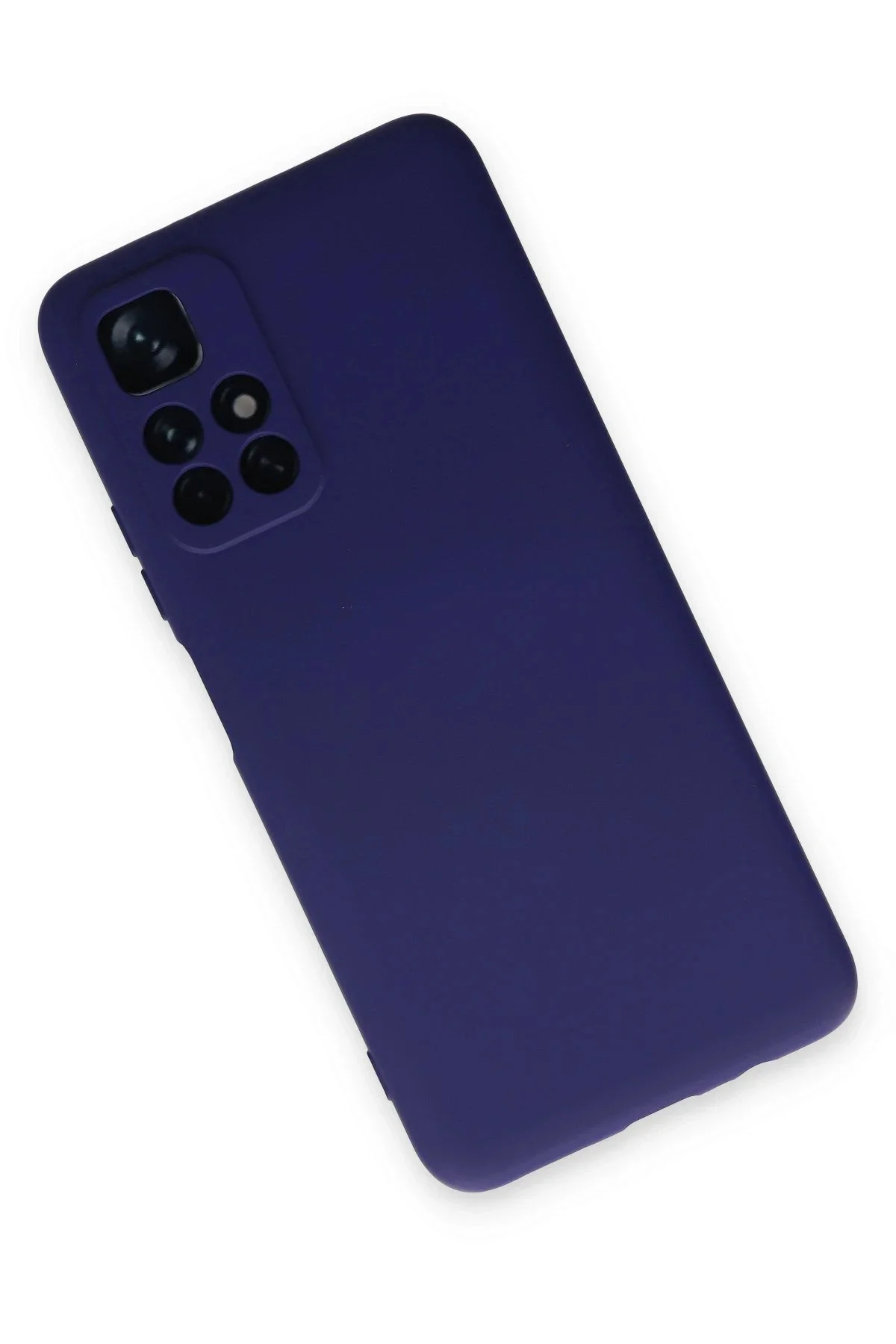 Newface Xiaomi Redmi Note 11t Kılıf Nano İçi Kadife Silikon - Mor