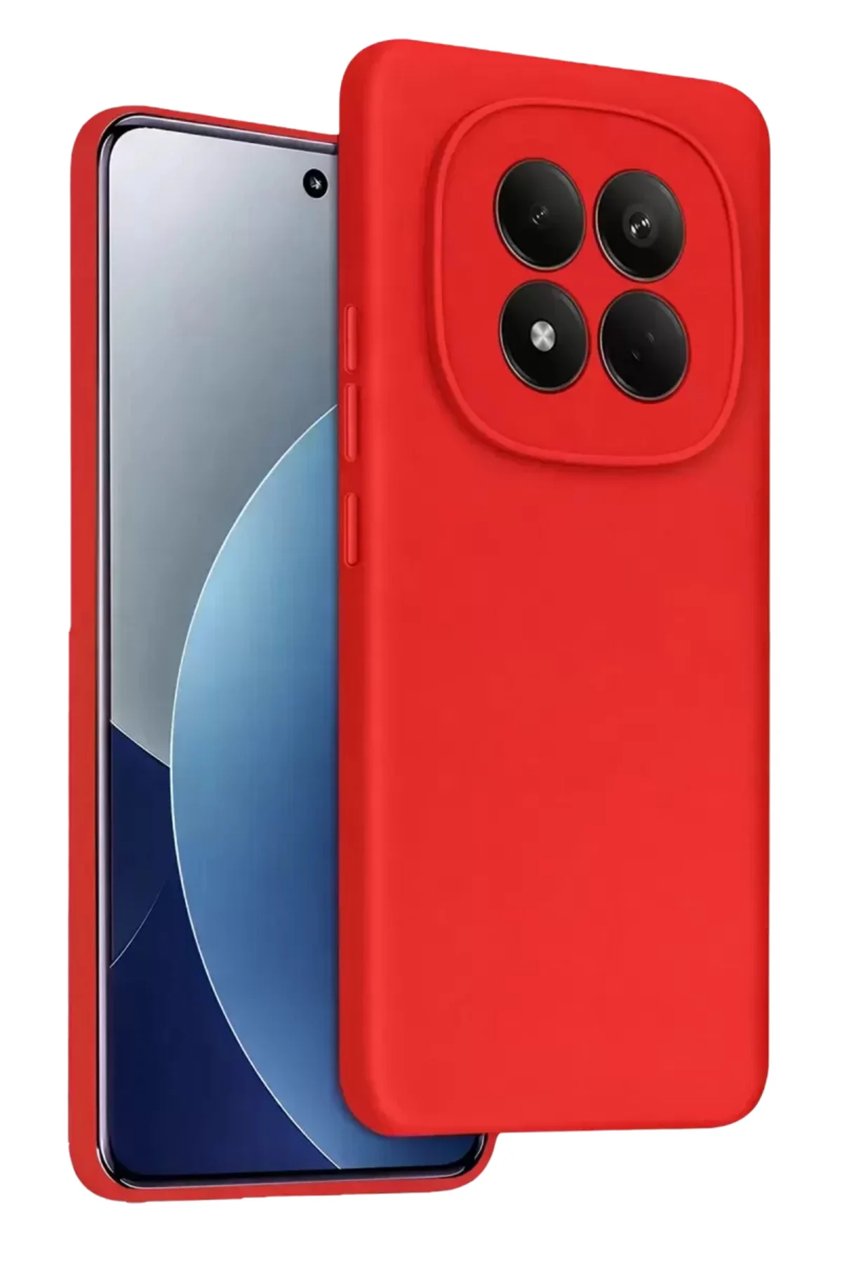 Newface Xiaomi Redmi Note 15 Pro 4g First Silikon - Kırmızı