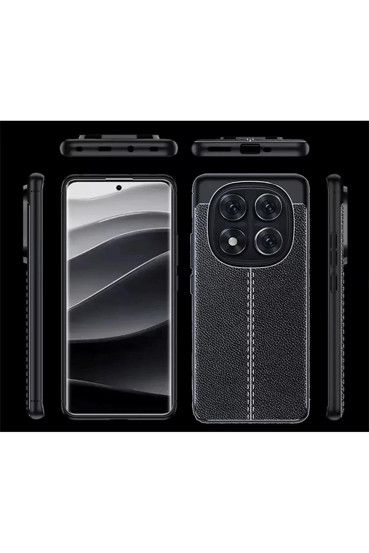 Newface Xiaomi Redmi Note 14 Pro 4g Kılıf Auto Focus Kapak - Lacivert