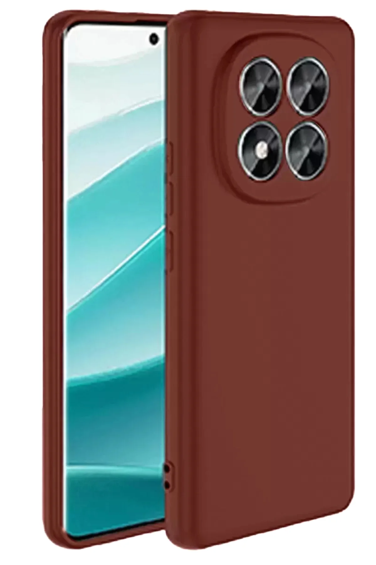 Newface Xiaomi Redmi Note 14 Pro 5g Kılıf First Silikon - Bordo