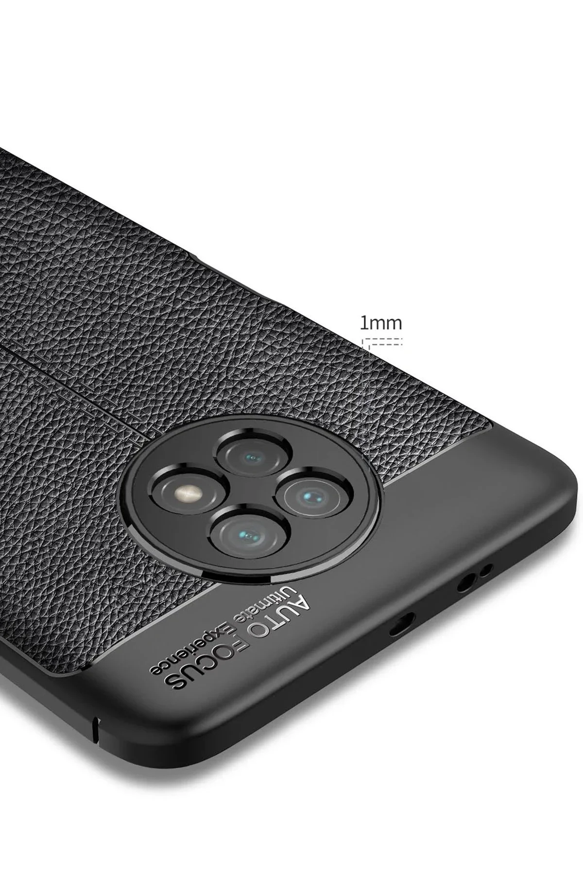 Newface Xiaomi Redmi Note 9 5g Kılıf Auto Focus Kapak - Lacivert