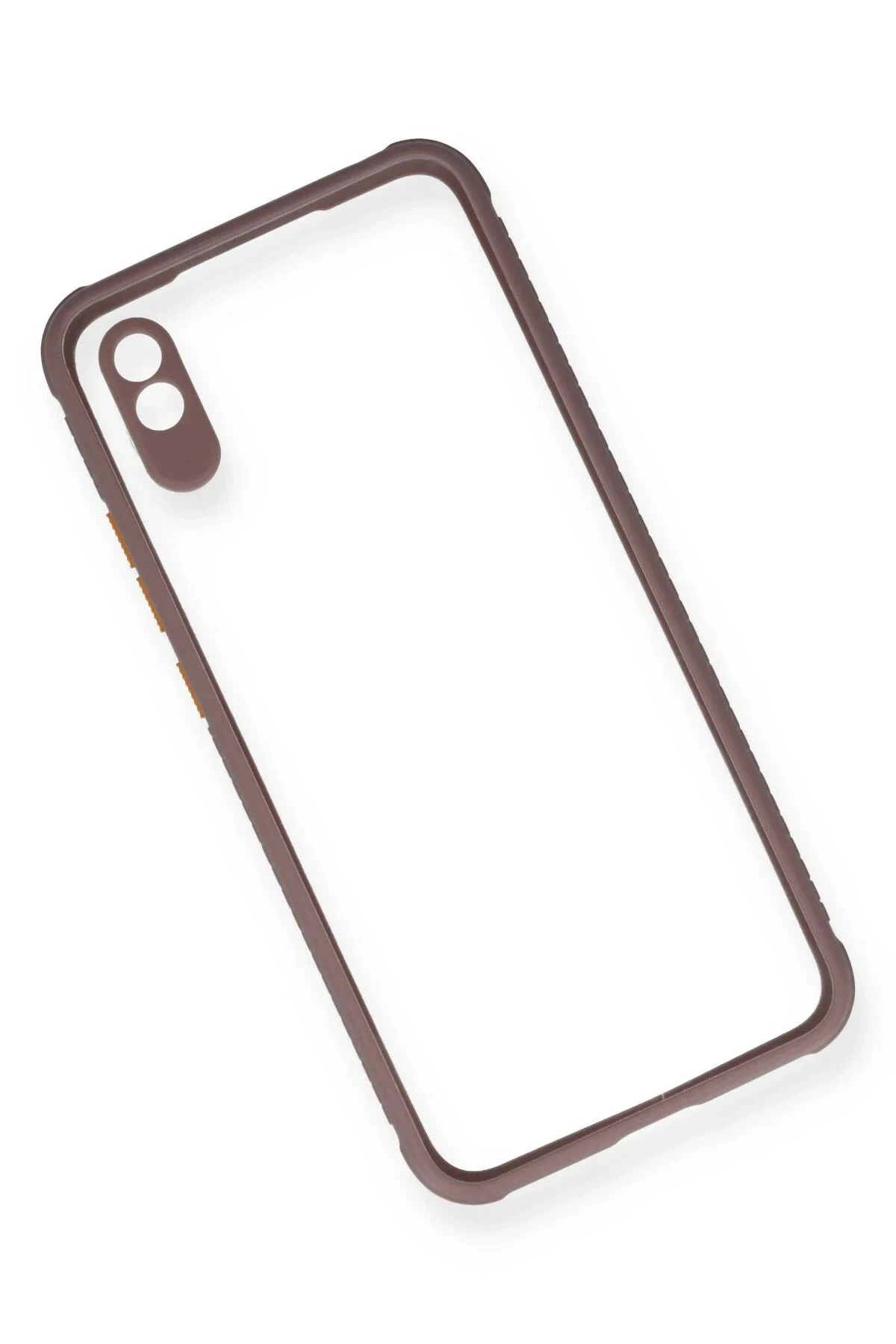 Newface Xiaomi Redmi 9a Kılıf Miami Şeffaf Silikon - Açık Mor