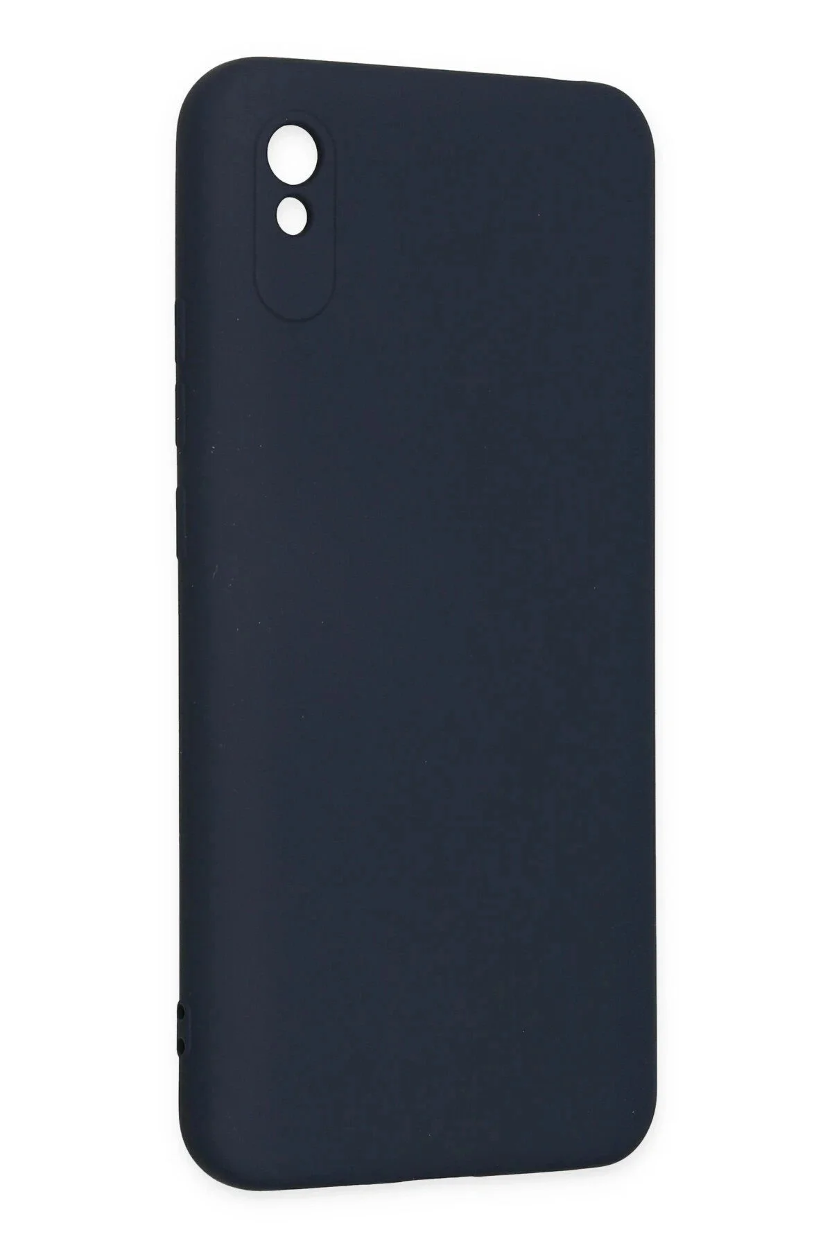 Newface Xiaomi Redmi 9a Kılıf Nano İçi Kadife Silikon - Lacivert