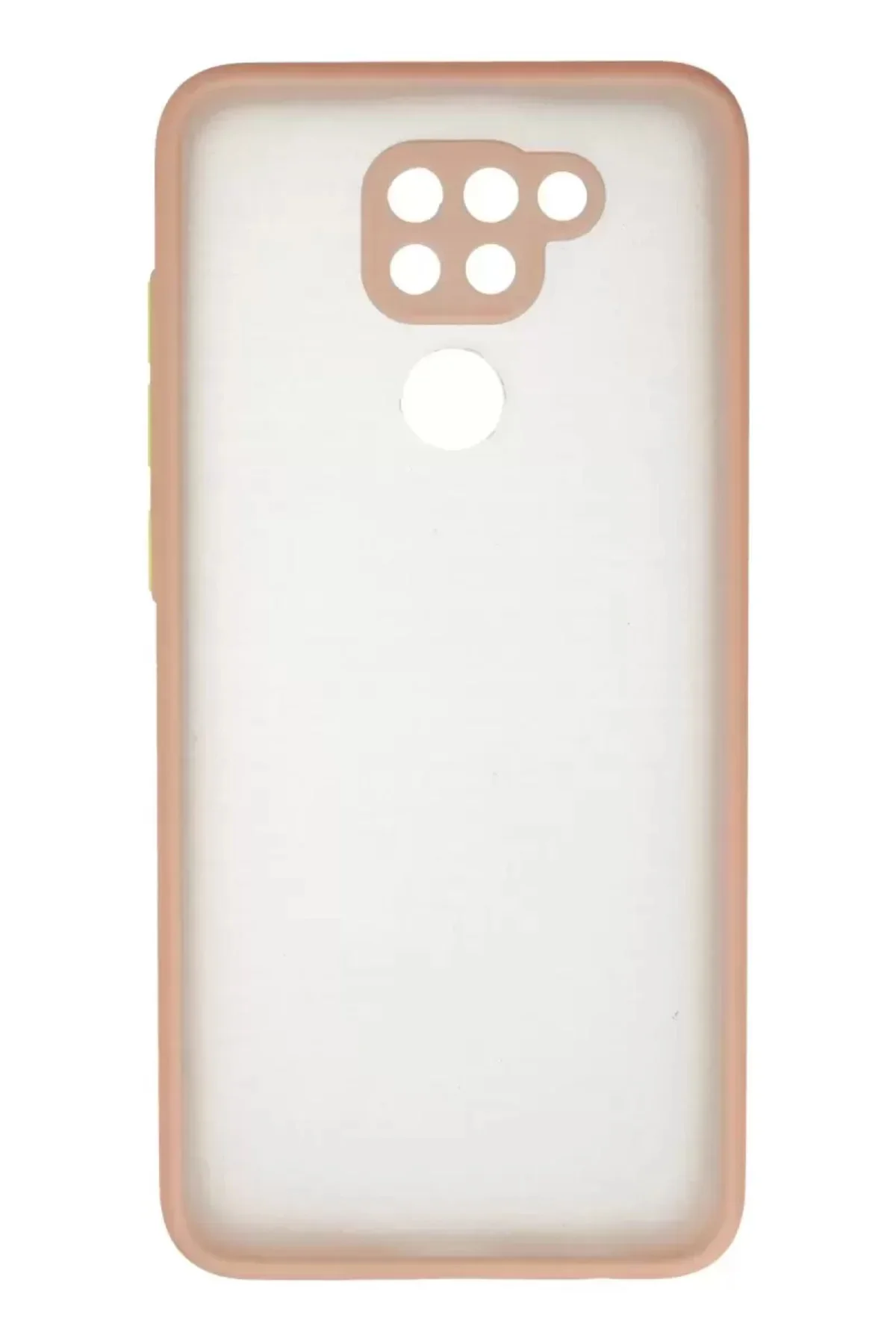 Newface Xiaomi Redmi Note 9 Kılıf Montreal Silikon Kapak - Pembe
