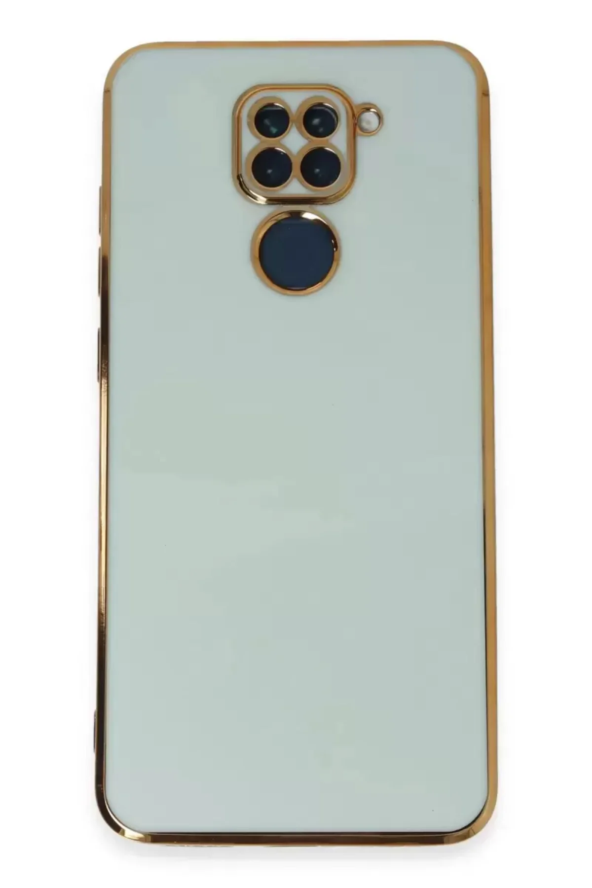Newface Xiaomi Redmi Note 9 Kılıf Volet Silikon - Açık Yeşil