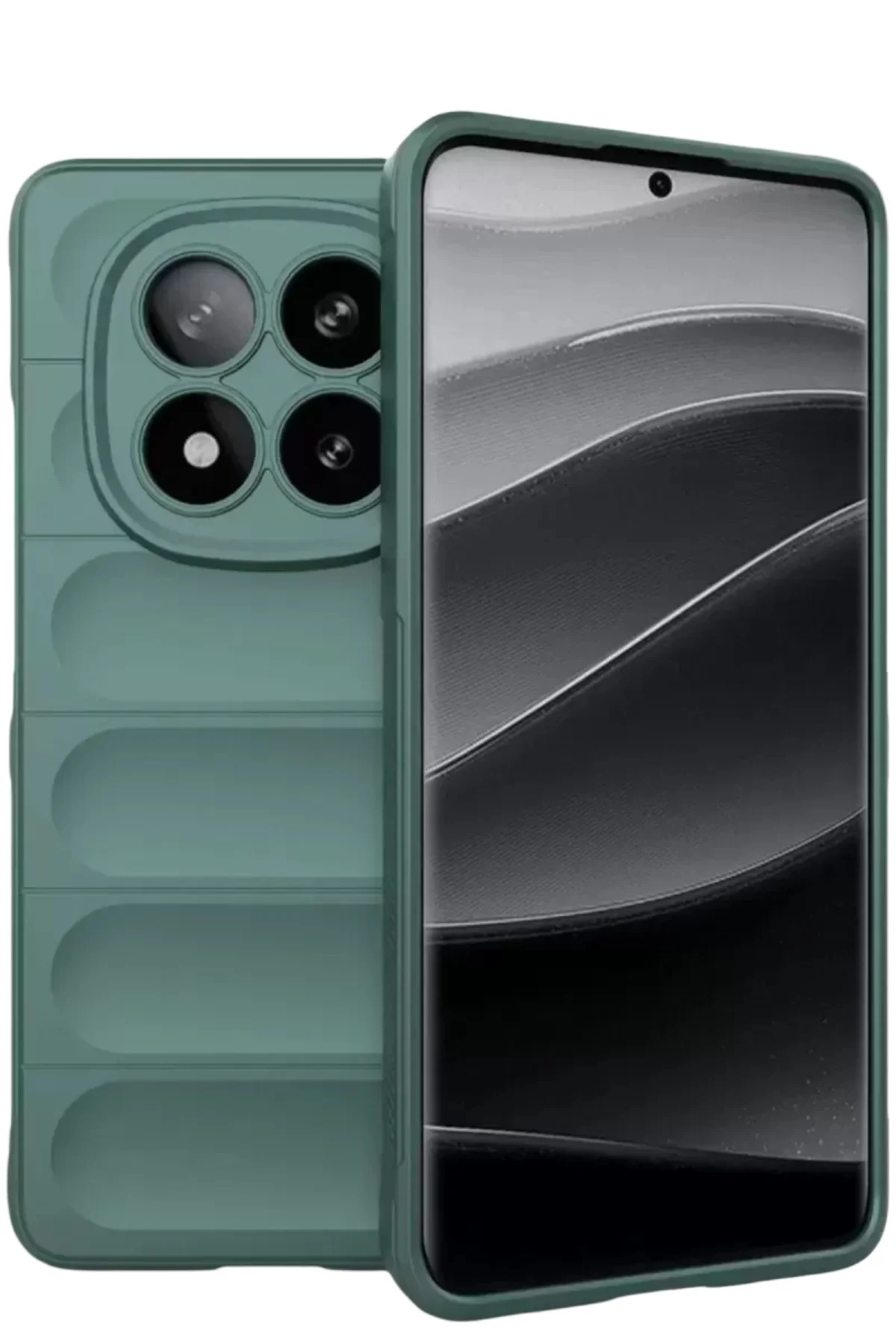 Newface Xiaomi Redmi Note 15 Pro 4g Optimum Silikon - Koyu Yeşil