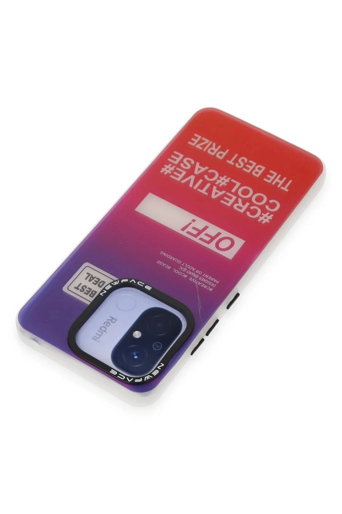 Newface Xiaomi Redmi 12c Kılıf Estoril Desenli Kapak - Estoril - 9