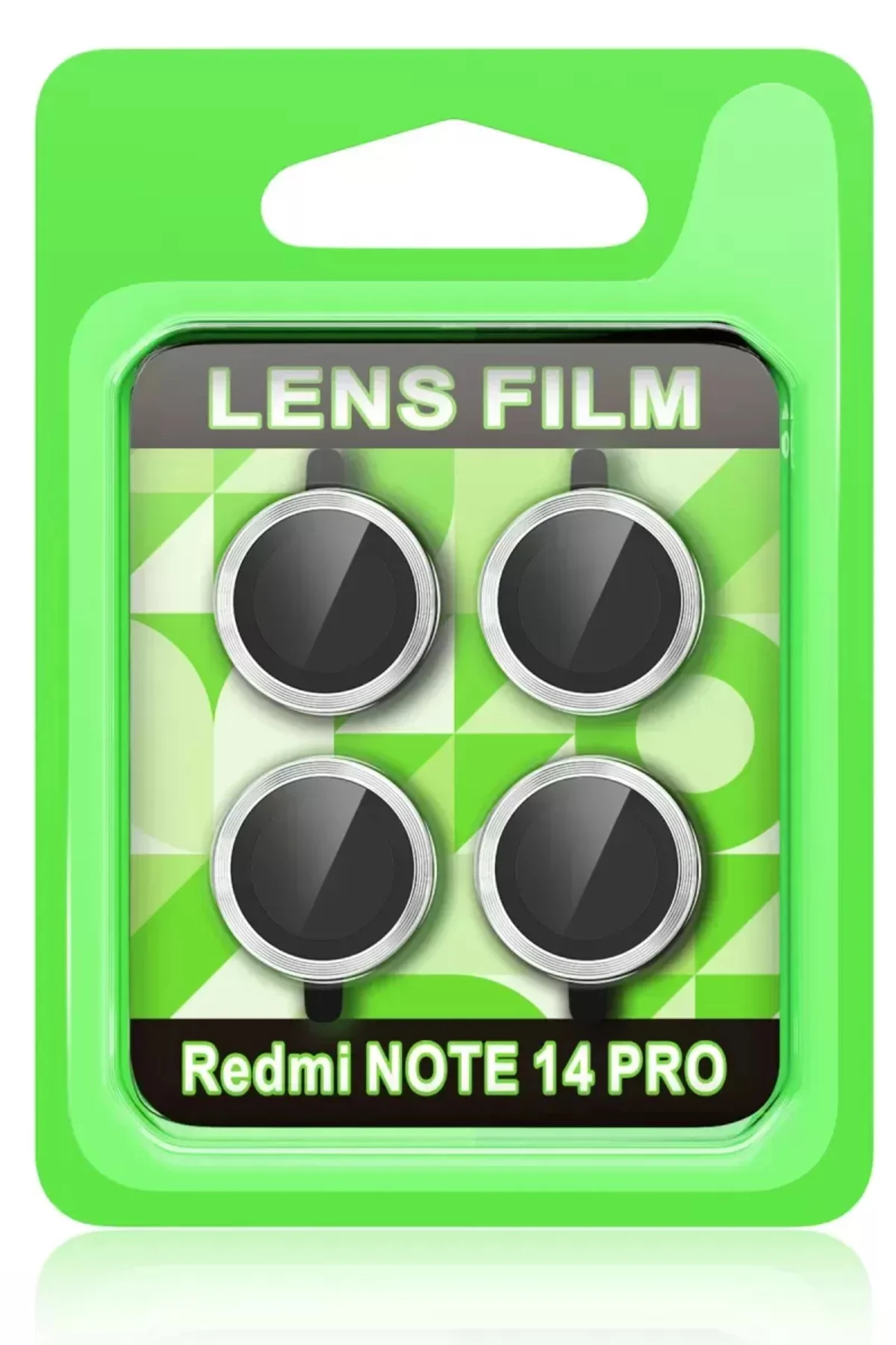 Newface Xiaomi Redmi Note 14 Pro 5g Raze Metal Kamera Lens - Gümü