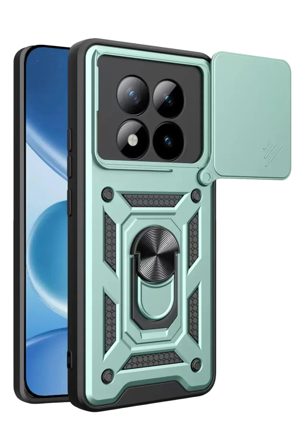 Newface Xiaomi Redmi Note 15 Pro 5g Pars Lens Yüzüklü Silikon - Y