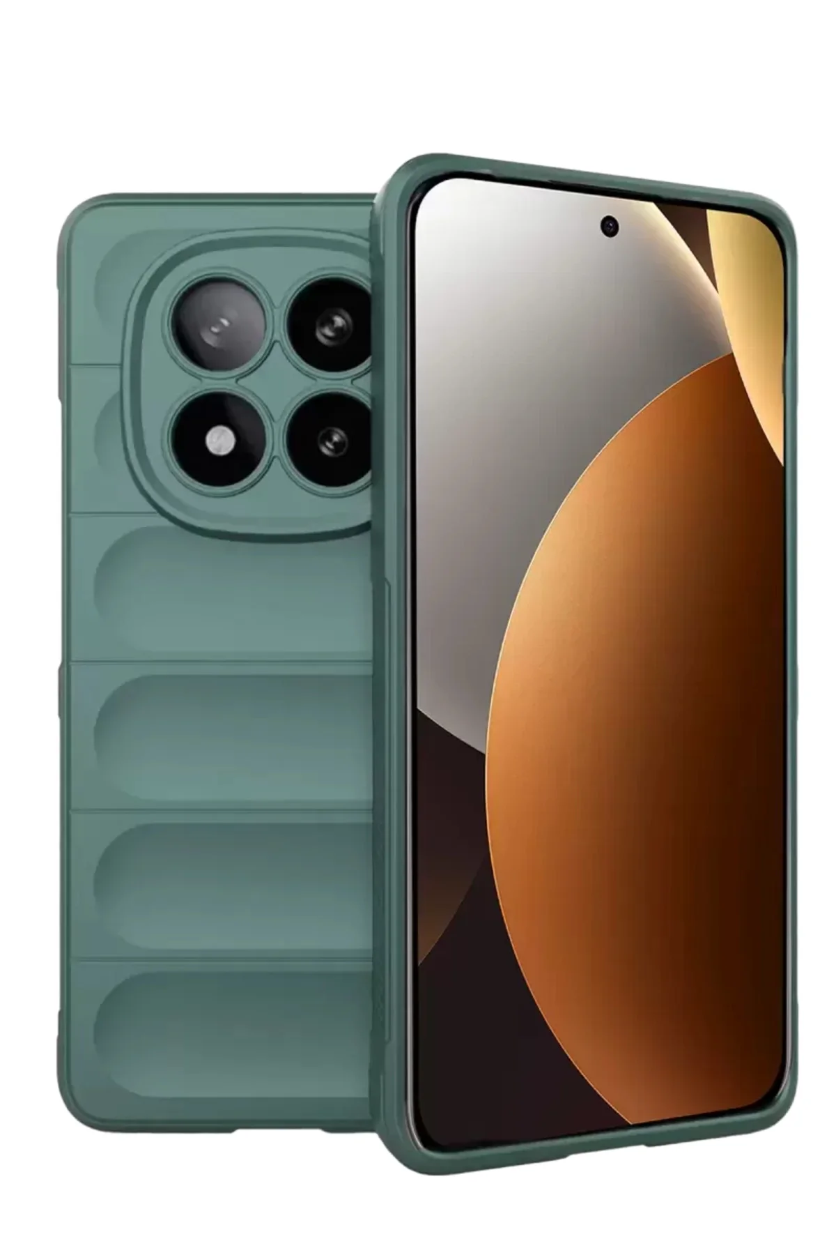 Newface Xiaomi Redmi Note 15 Pro 5g Optimum Silikon - Koyu Yeşil