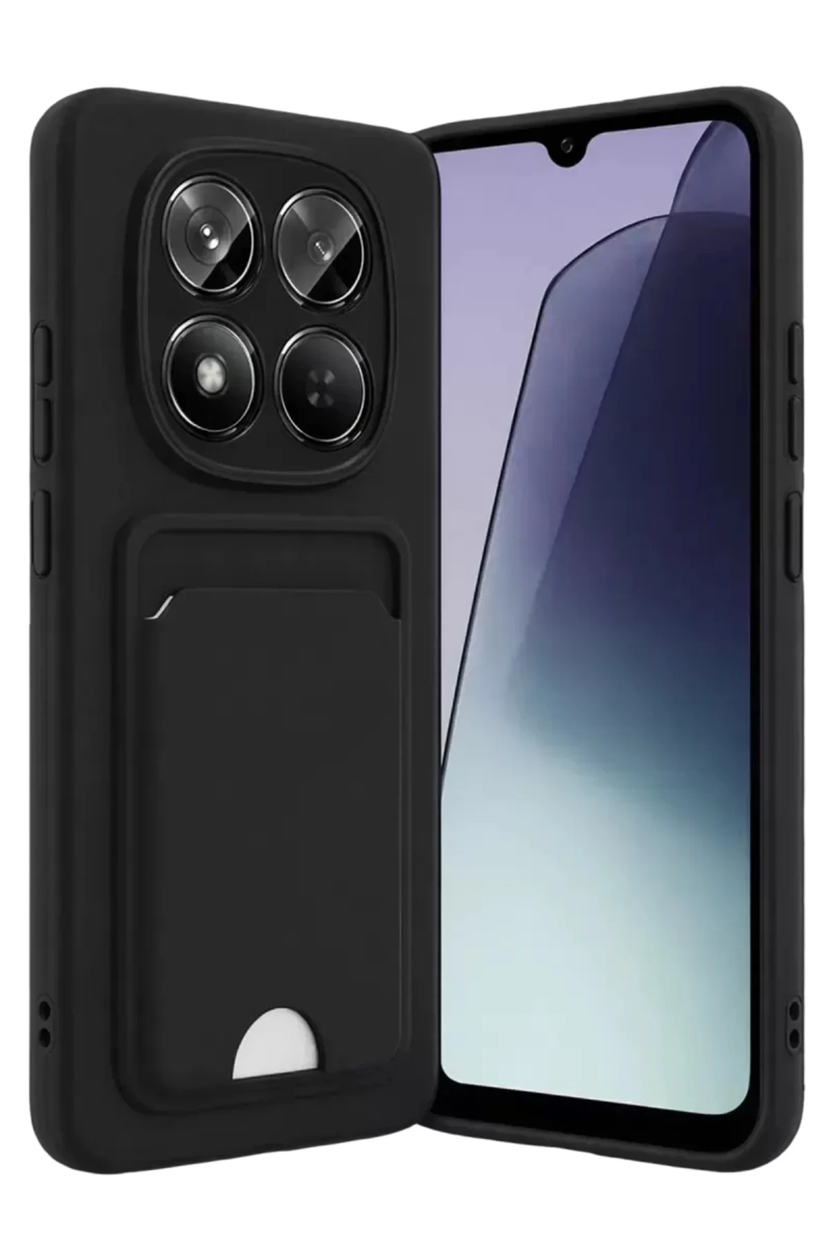 Newface Xiaomi Redmi Note 15 Pro 4g Kelvin Kartvizitli Silikon - Siyah