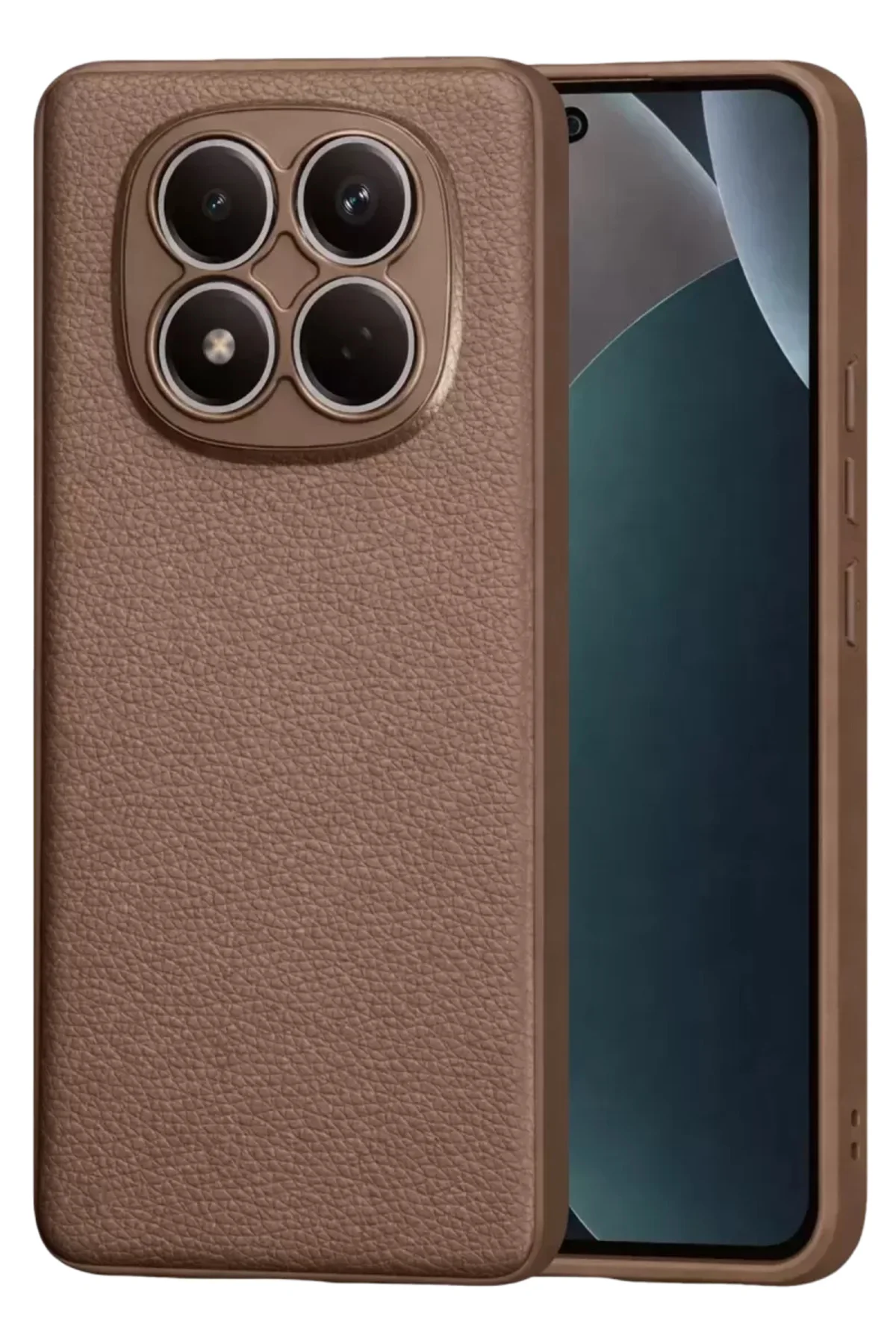 Newface Xiaomi Redmi Note 15 4g Thermax Silikon Kılıf - Kahvereng