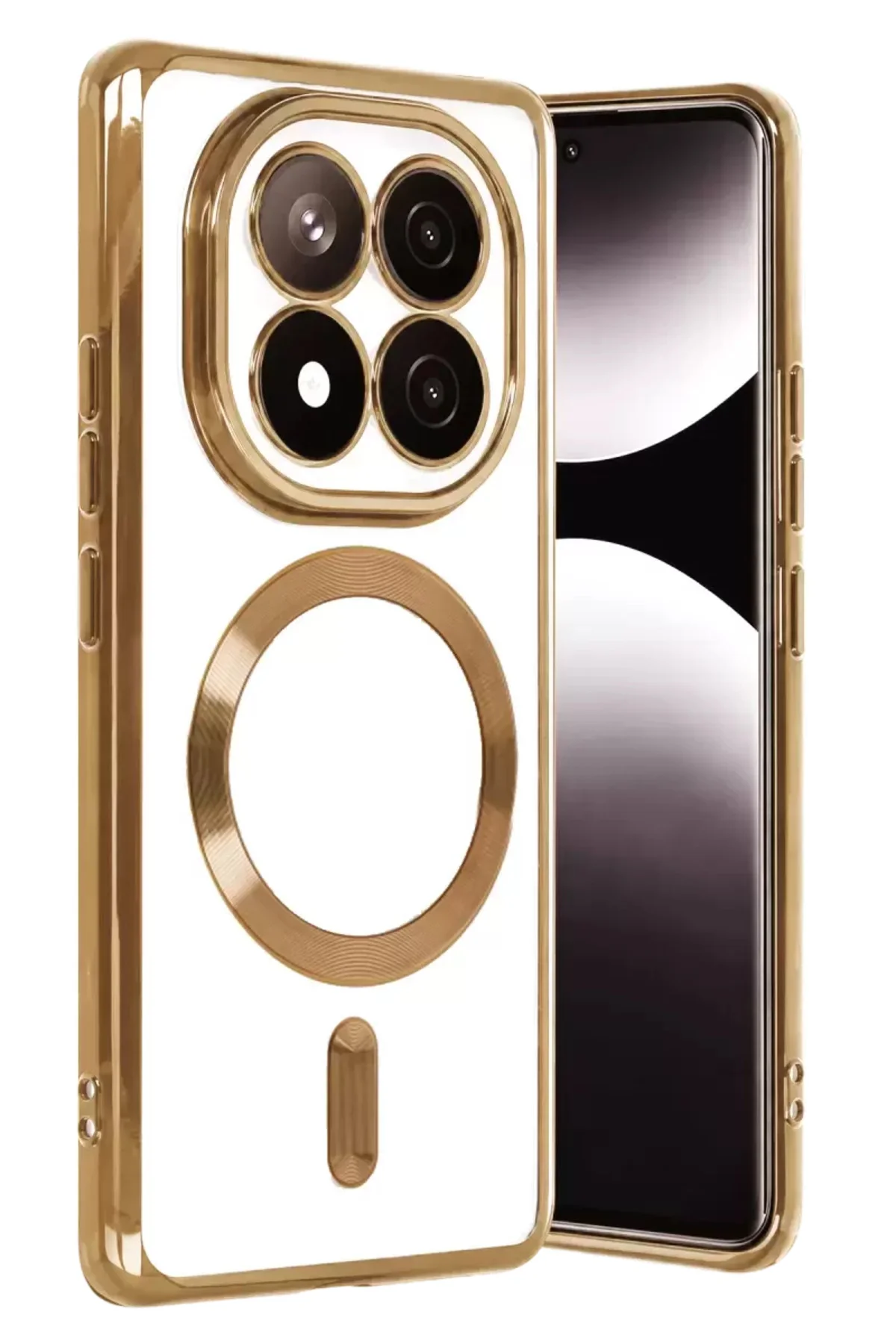 Newface Xiaomi Redmi Note 15 4g Kross Magneticsafe Kapak - Gold