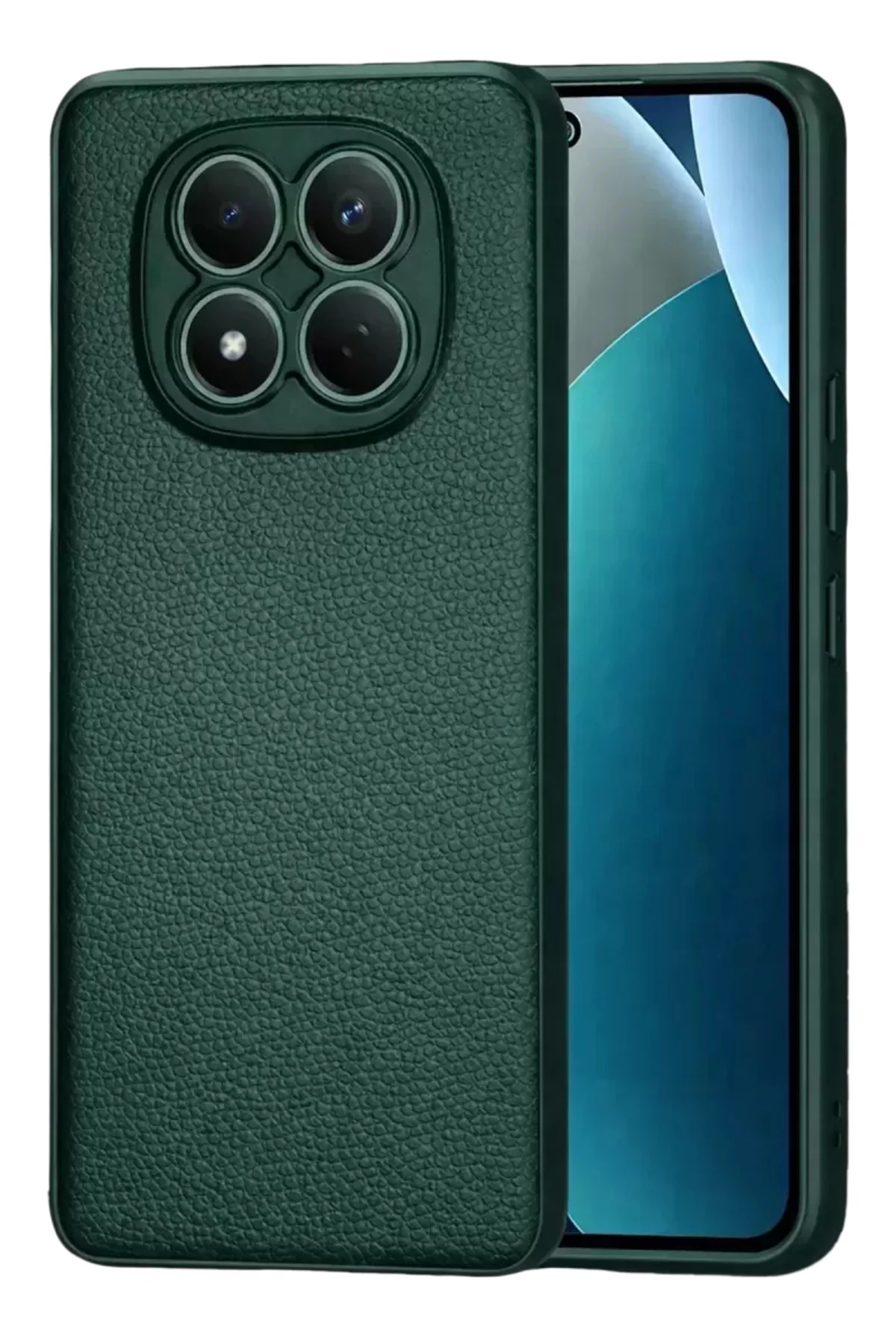 Newface Xiaomi Redmi Note 15 Pro 5g Thermax Silikon Kılıf - Koyu Yeşil