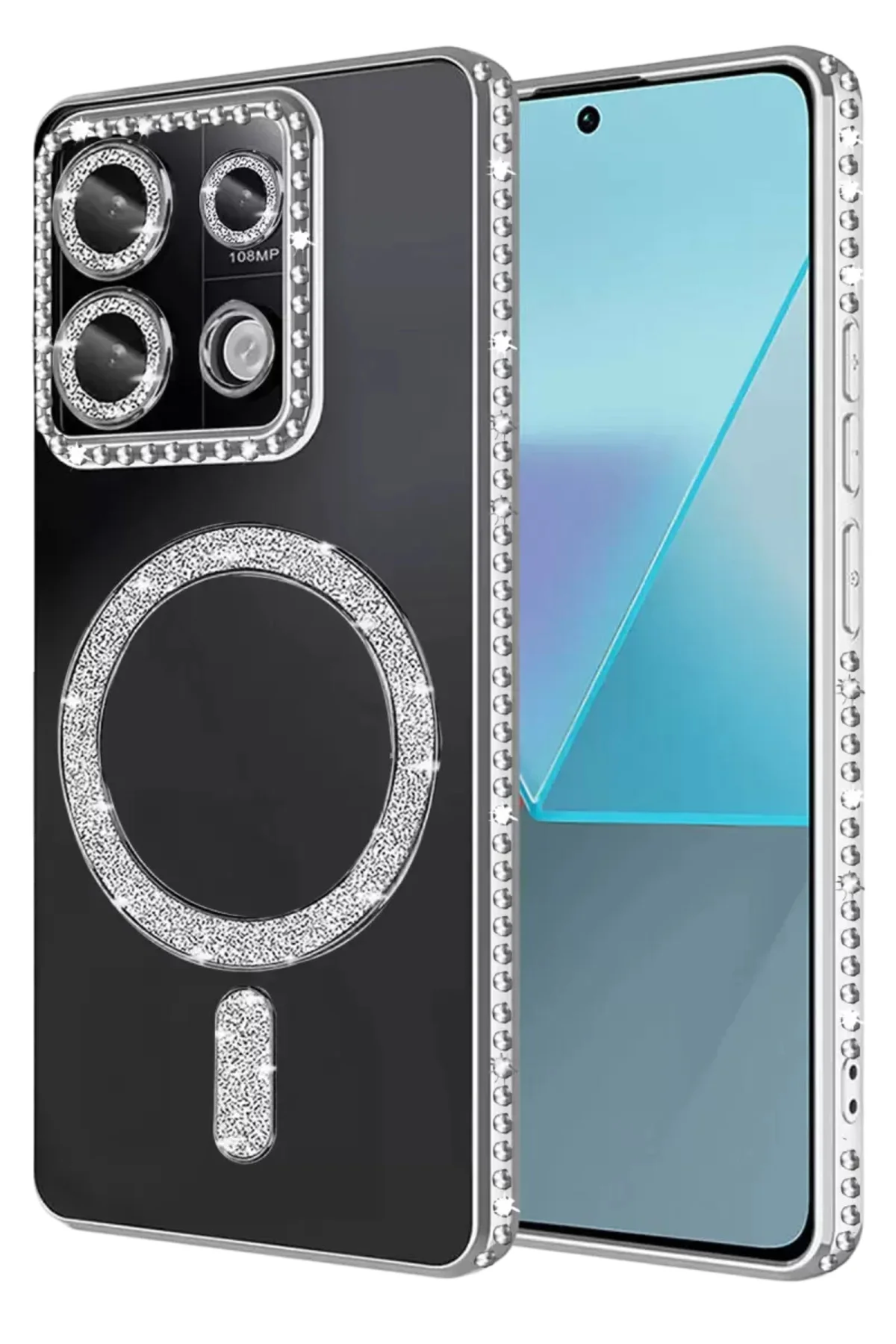 Newface Xiaomi Redmi Note 13 Pro 4g Joke Simli Magneticsafe Kılıf