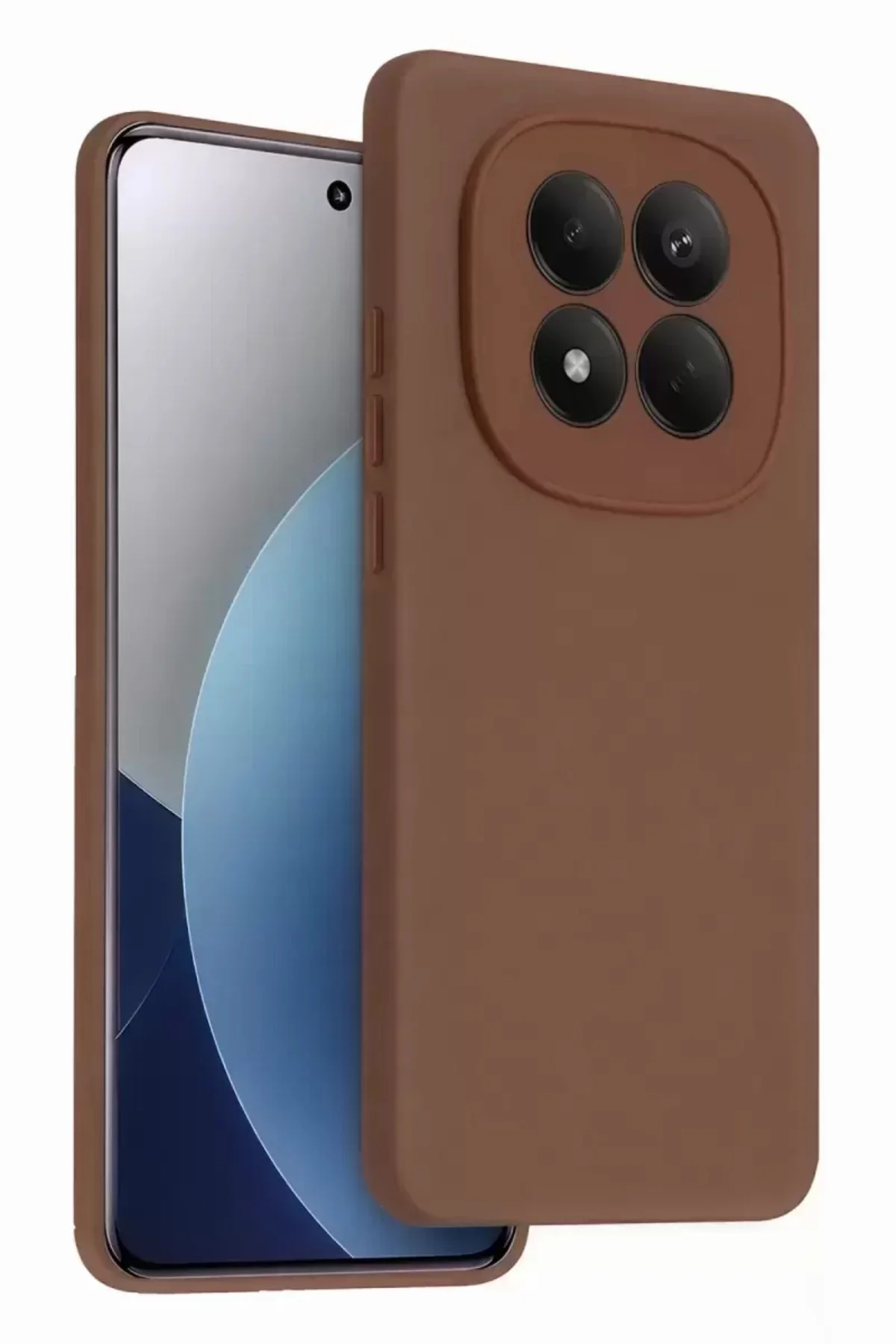 Newface Xiaomi Redmi Note 15 Pro 5g First Silikon - Kahverengi