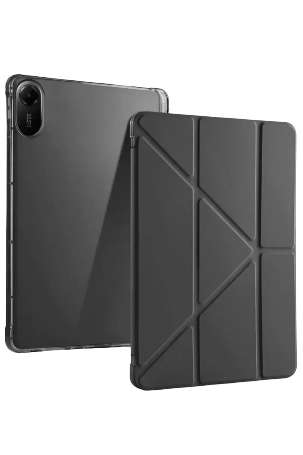 Newface Xiaomi Redmi Pad 2 Kalemlikli Mars Tablet Kılıfı - Siyah