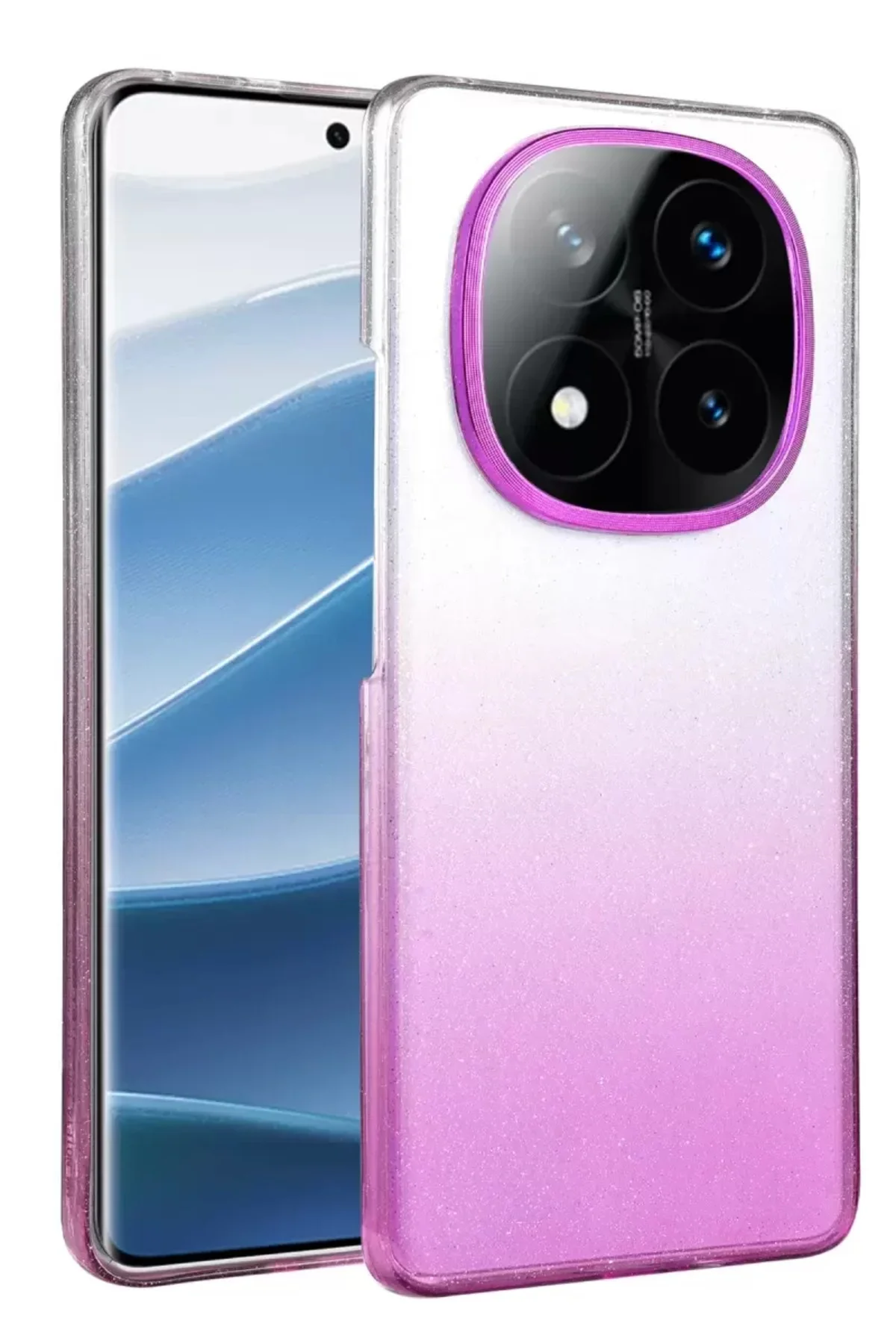 Newface Xiaomi Redmi Note 14 Pro 5g Glossy Kapak - Mor