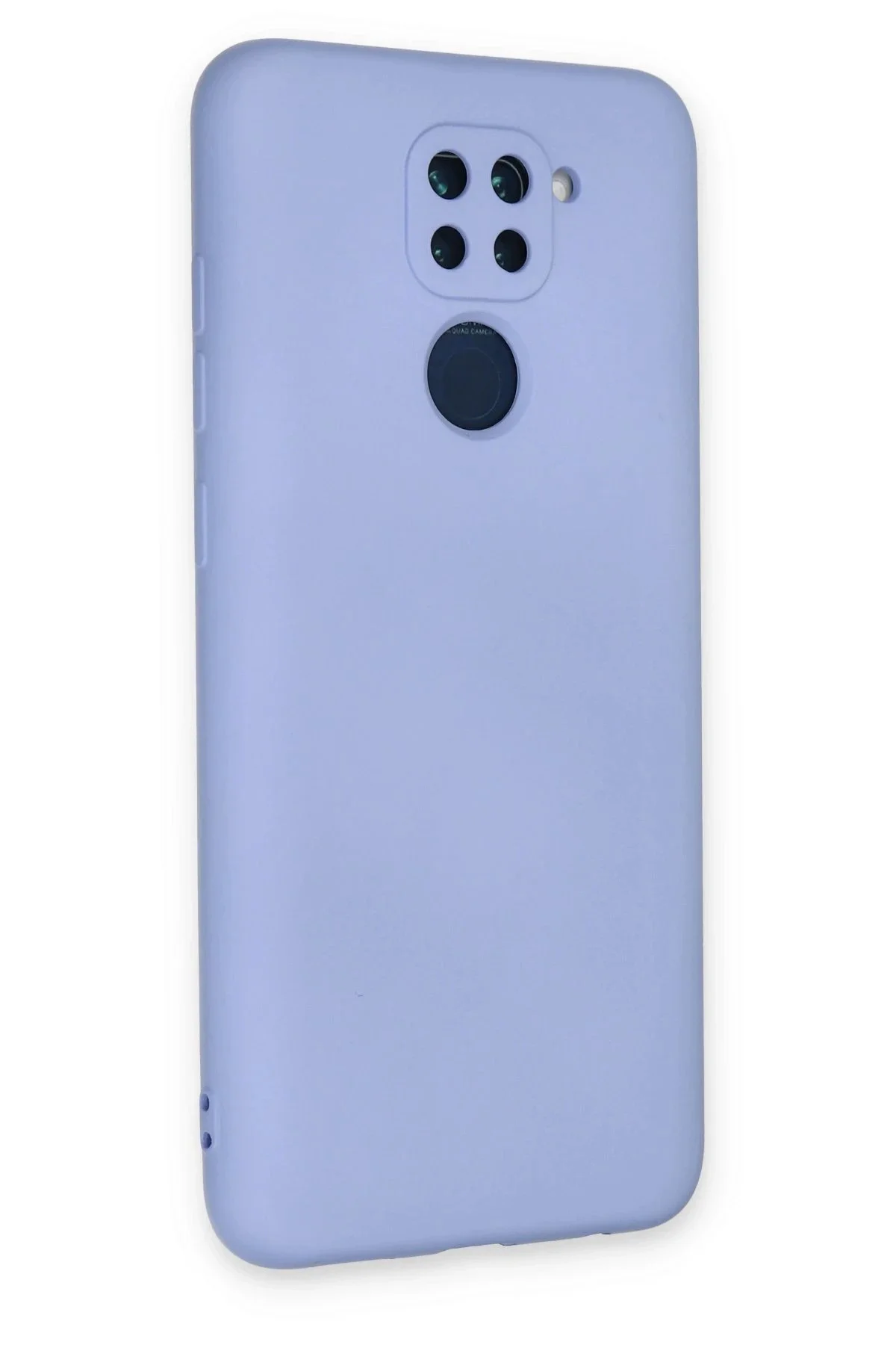 Newface Xiaomi Redmi Note 9 Kılıf Nano İçi Kadife Silikon - Lila