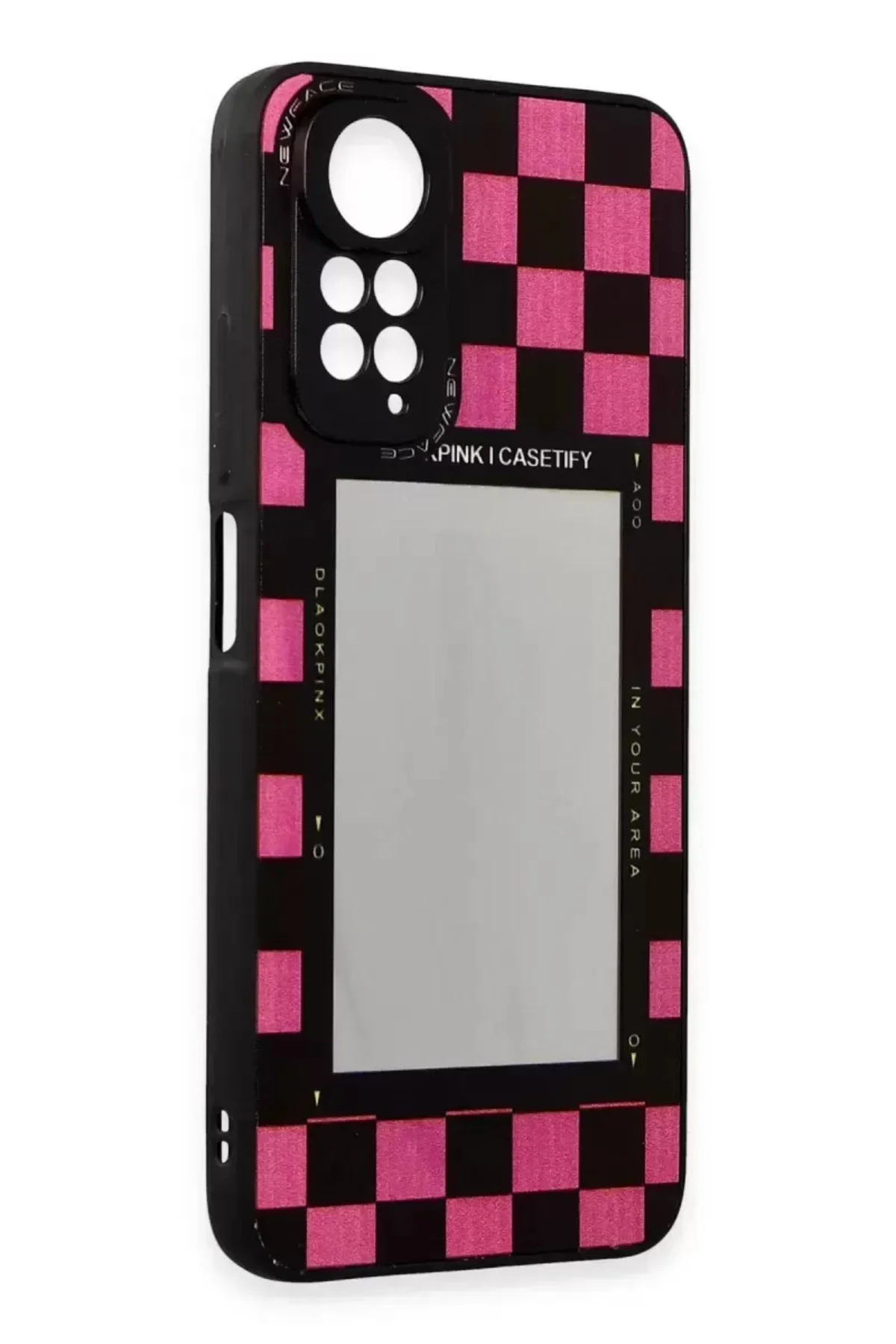 Newface Xiaomi Redmi Note 11 Kılıf Mirror Desenli Kapak - Mirror 