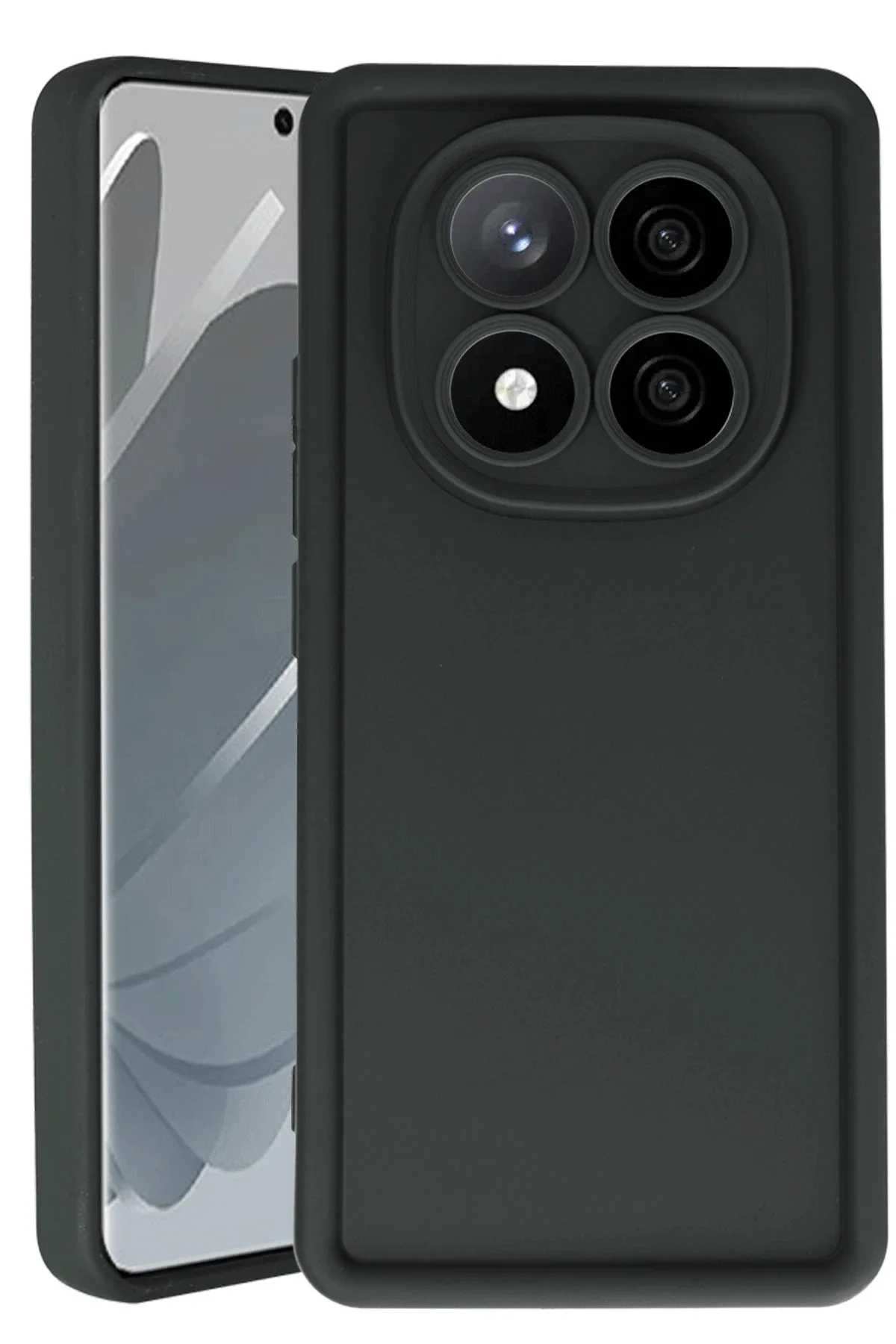Newface Xiaomi Redmi Note 14 Pro 4g Kılıf Viera Silikon - Siyah