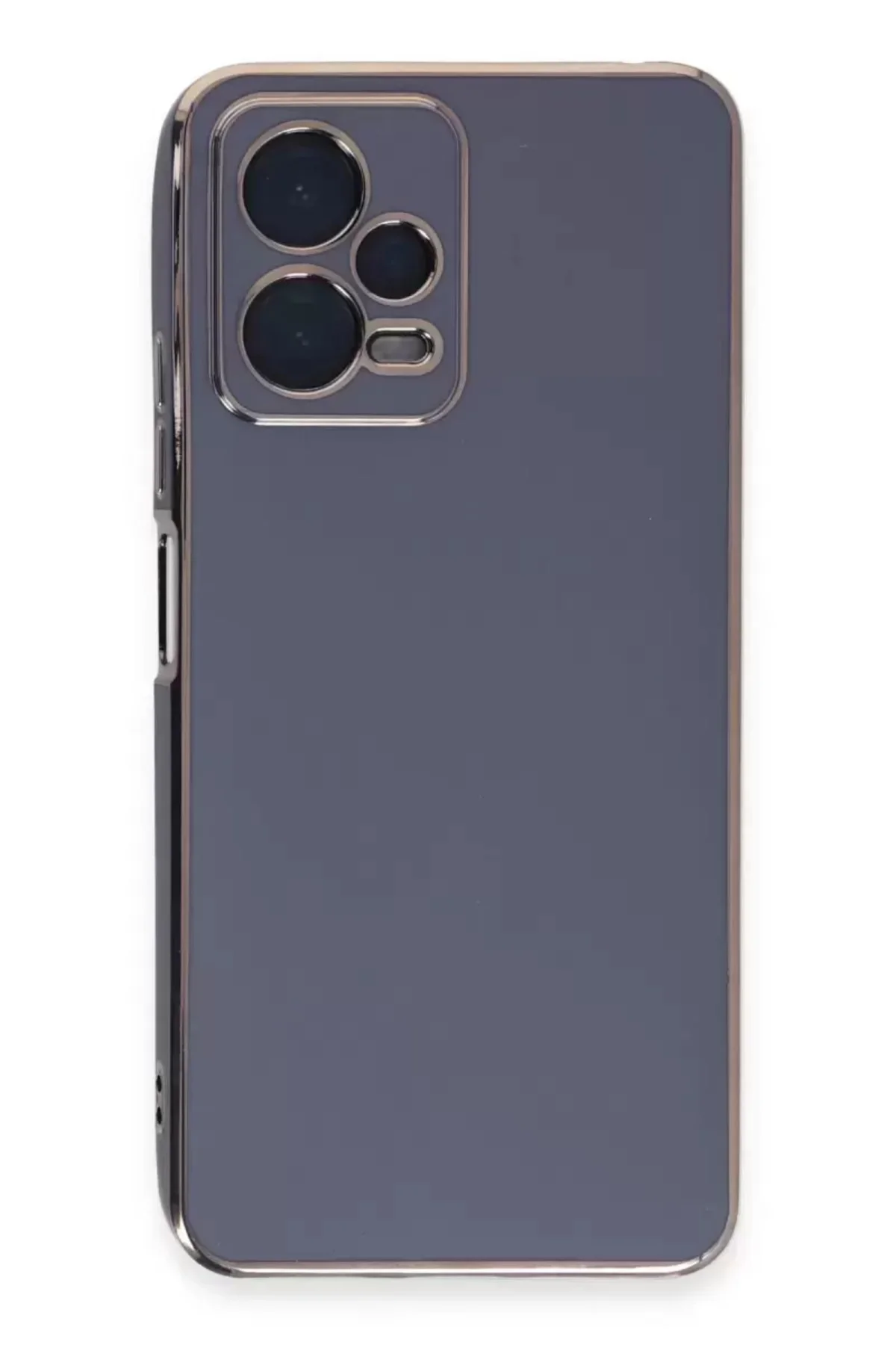 Newface Xiaomi Redmi Note 12 Pro Plus Kılıf Volet Silikon - Mavi