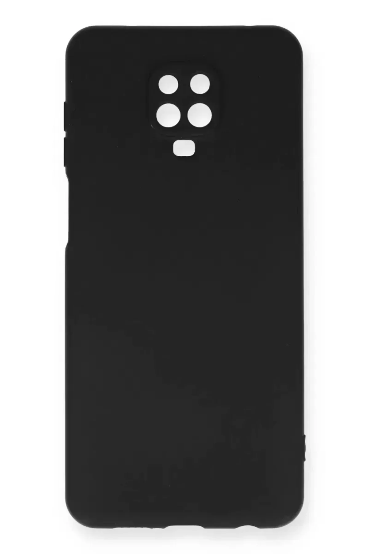 Newface Xiaomi Redmi Note 9 Pro Kılıf Nano İçi Kadife Silikon - Siyah