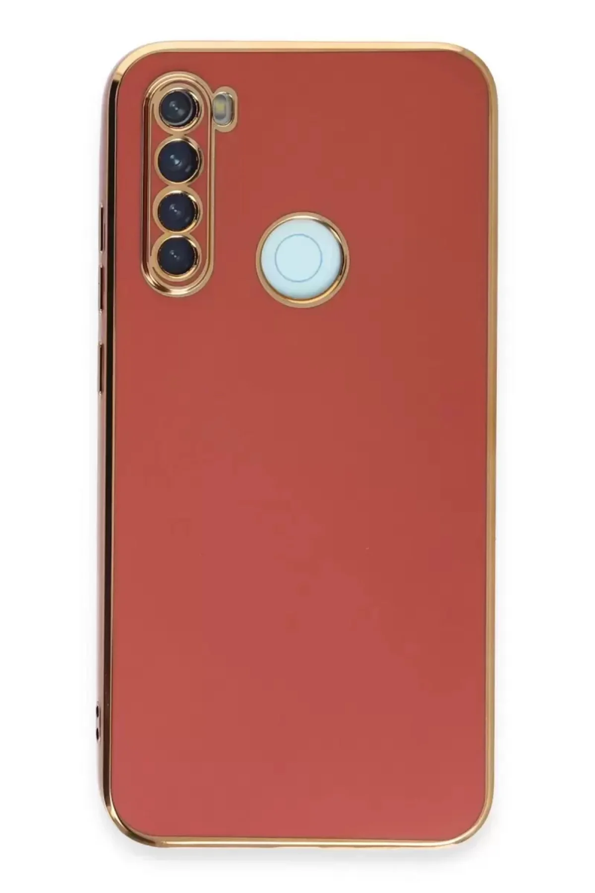 Newface Xiaomi Redmi Note 8 Kılıf Volet Silikon - Kırmızı