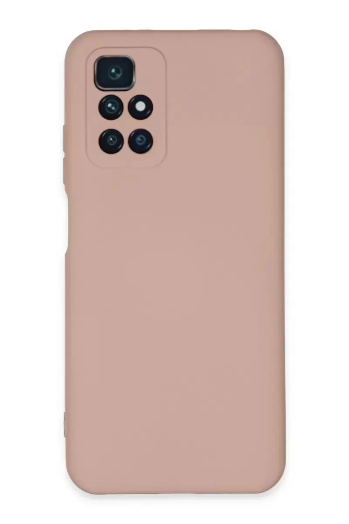 Newface Xiaomi Redmi 10 2022 Kılıf Nano İçi Kadife Silikon - Pudra