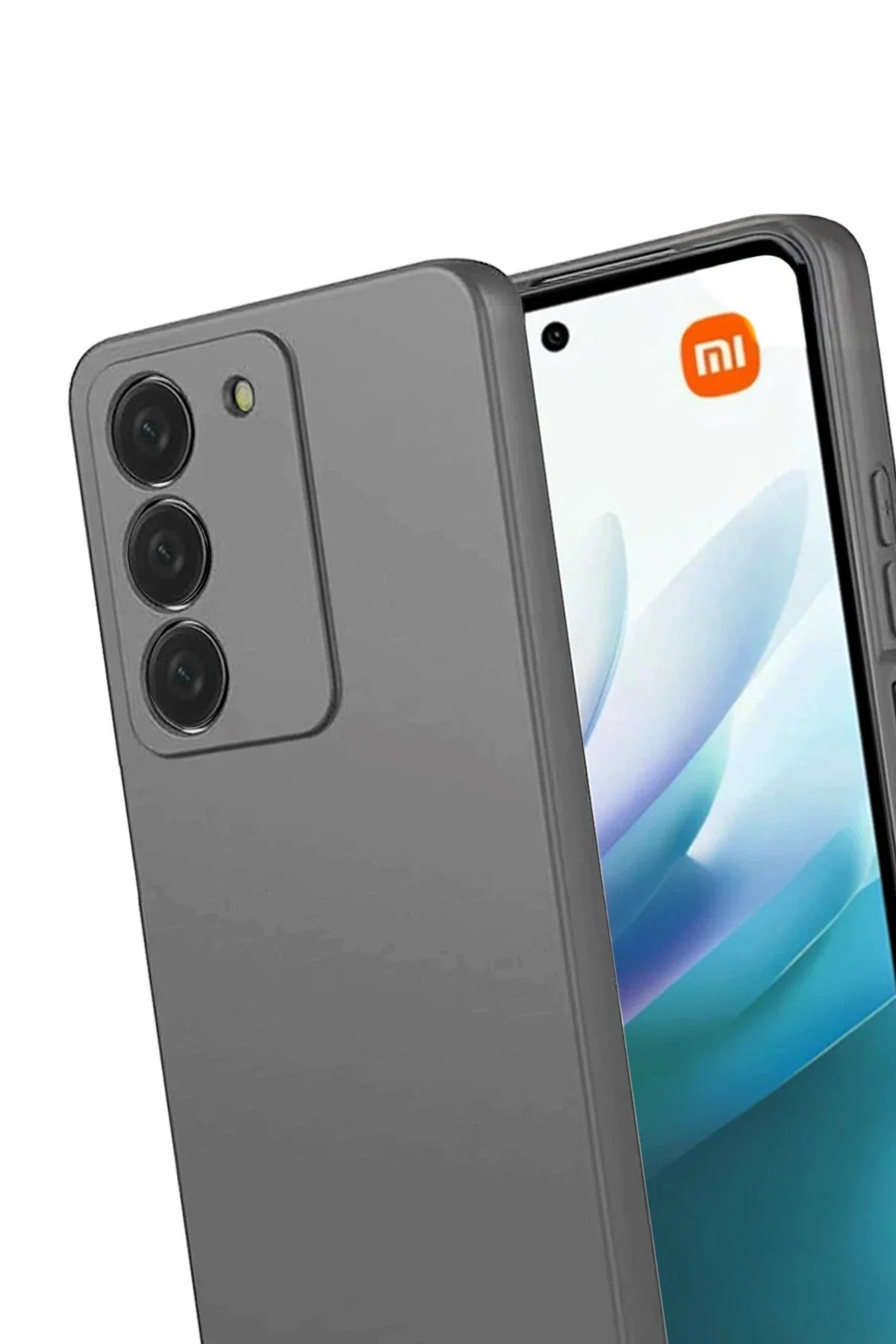 Newface Xiaomi Redmi 15 4g First Silikon - Gri
