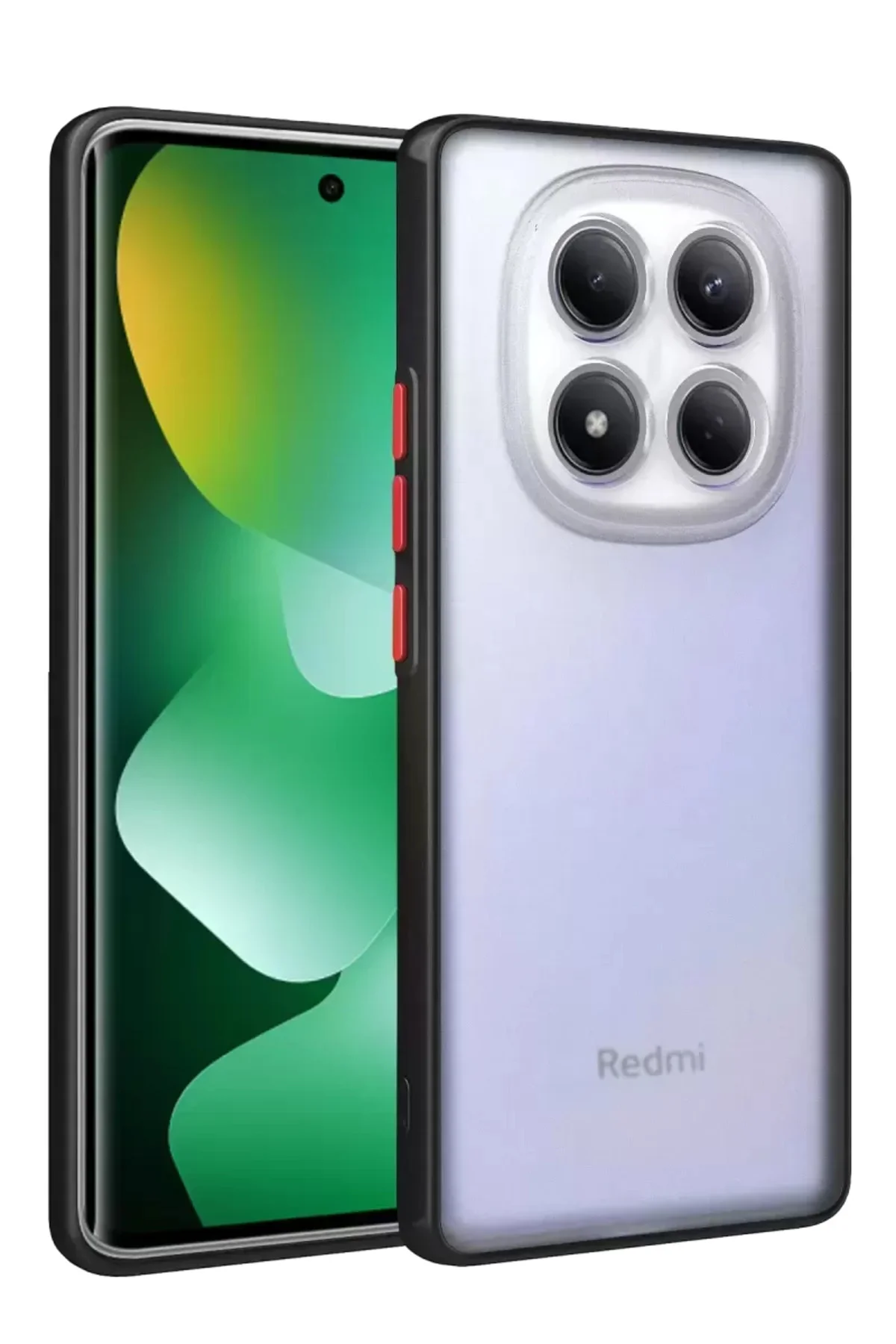 Newface Xiaomi Redmi Note 15 4g Montreal Silikon Kapak - Siyah