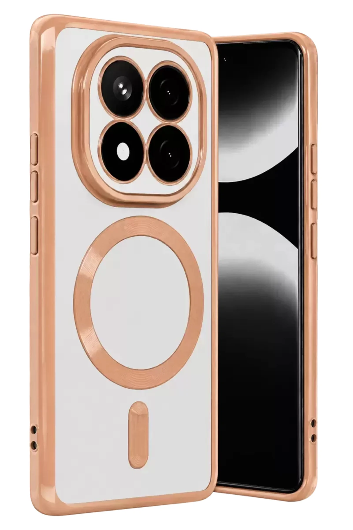 Newface Xiaomi Redmi Note 15 4g Kross Magneticsafe Kapak - Rose