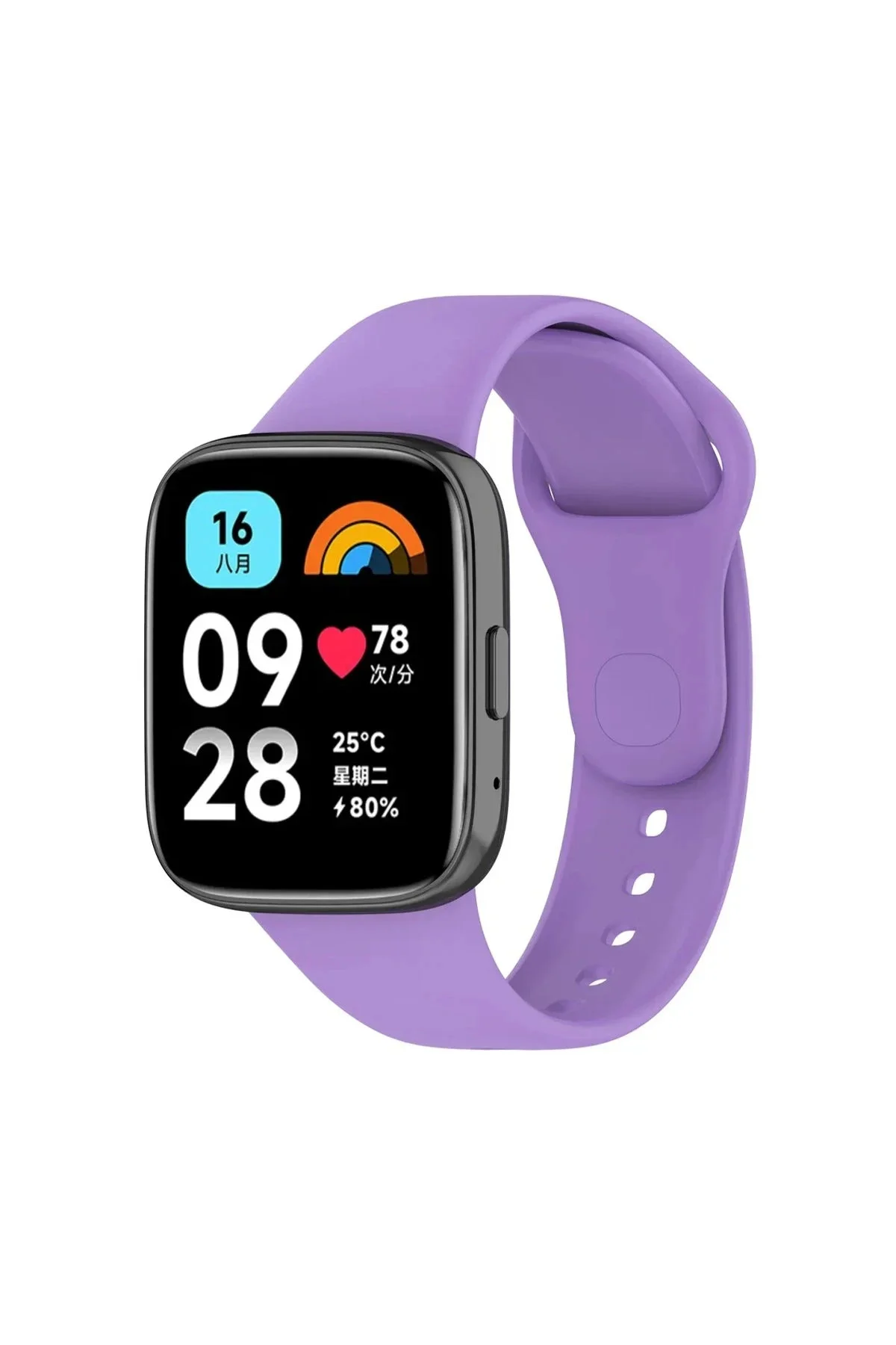 Newface Xiaomi Redmi Watch 3 Active Klasik Kordon - Lila