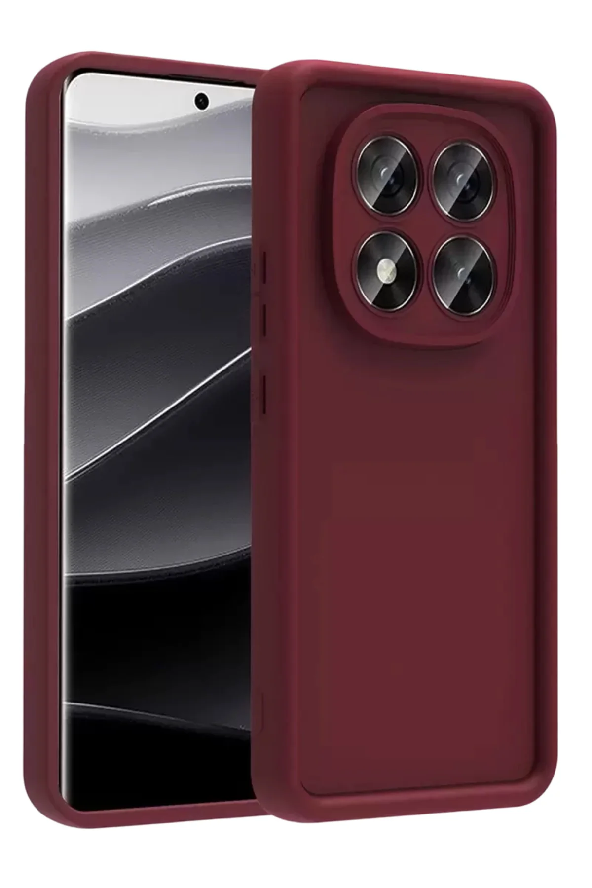 Newface Xiaomi Redmi Note 15 Pro 4g Viera Silikon - Bordo