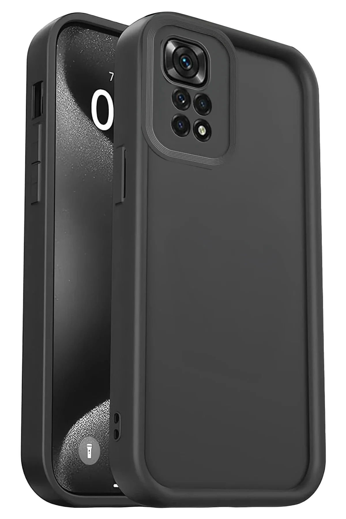 Newface Xiaomi Redmi 10 2022 Kılıf Viera Silikon - Siyah