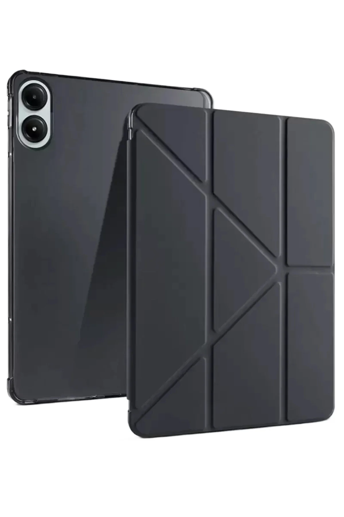 Newface Xiaomi Redmi Pad Pro 12.1 Kılıf Kalemlikli Mars Tablet Kılıfı - Siyah