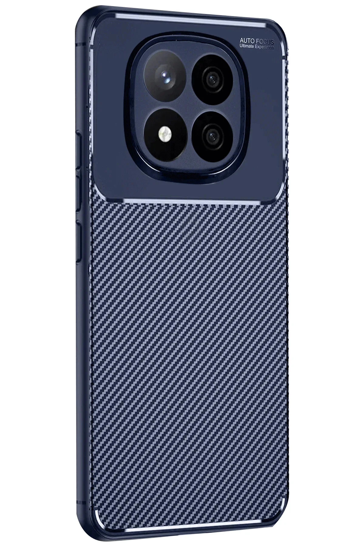 Newface Xiaomi Redmi Note 14 Pro 5g Kılıf Auto Focus Karbon Kapak - Lacivert