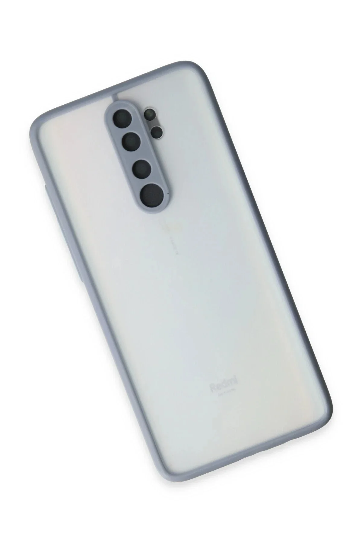 Newface Xiaomi Redmi Note 8 Pro Kılıf Montreal Silikon Kapak - Gr