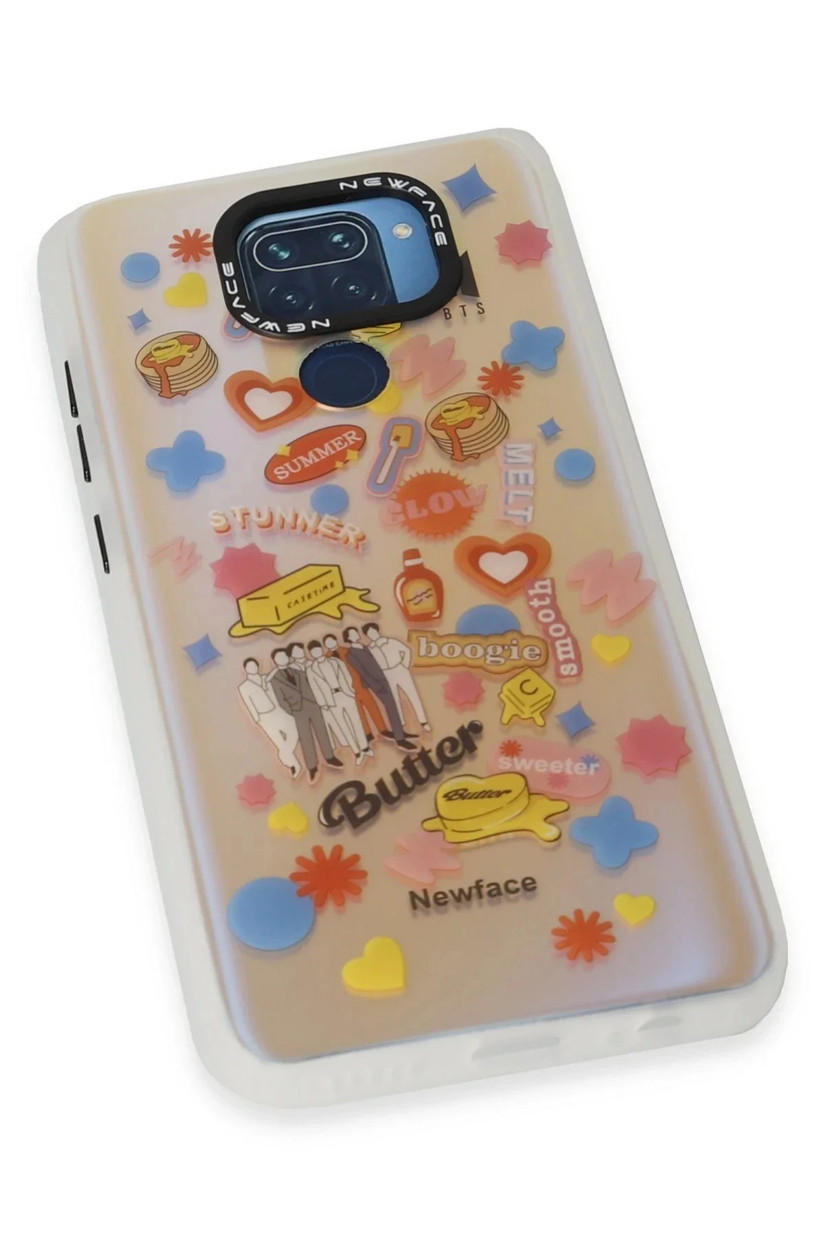 Newface Xiaomi Redmi Note 9 Kılıf Estoril Desenli Kapak - Estoril