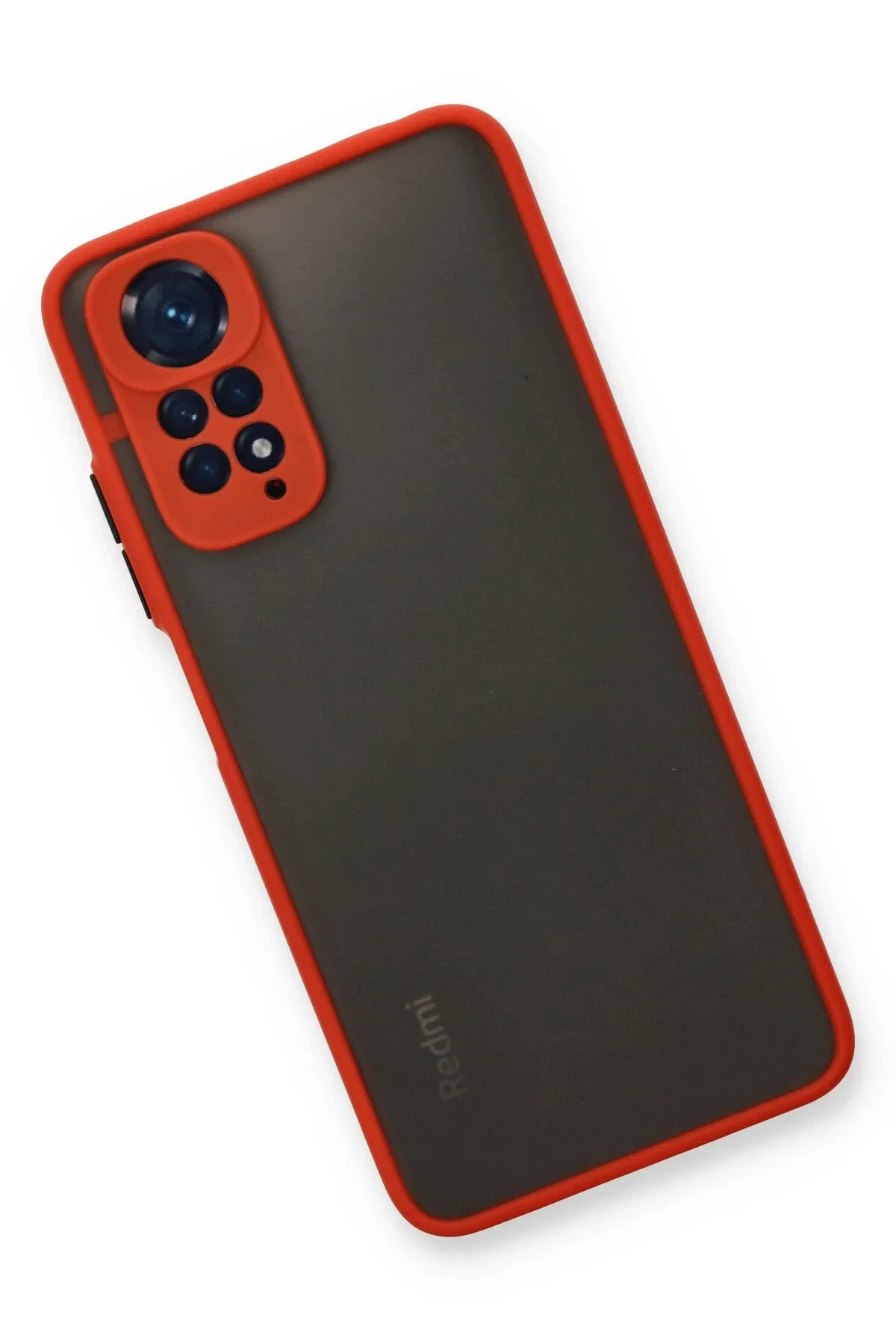 Newface Xiaomi Redmi Note 11 Pro Kılıf Montreal Silikon Kapak - Kırmızı