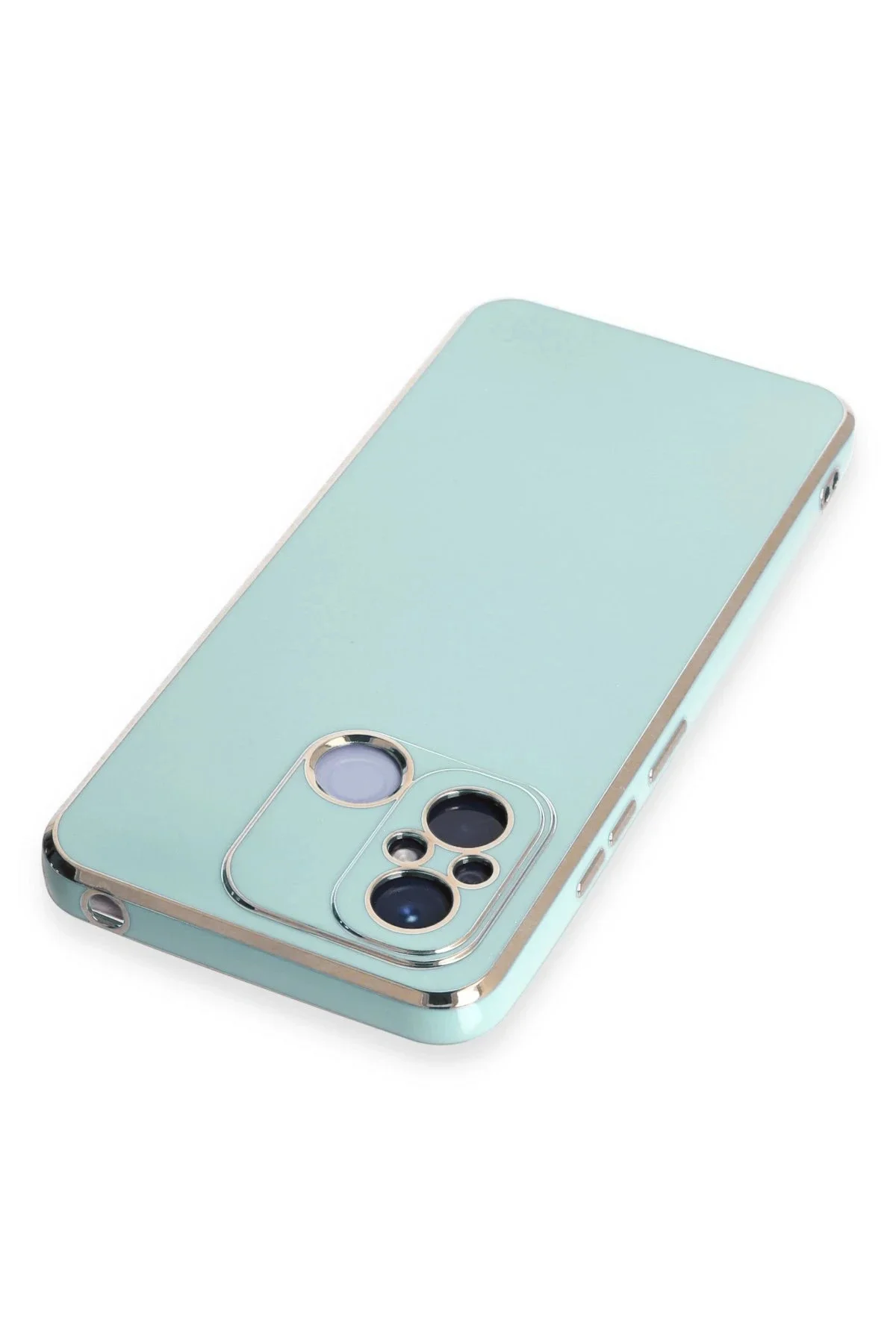 Newface Xiaomi Redmi 12c Kılıf Volet Silikon - Açık Yeşil