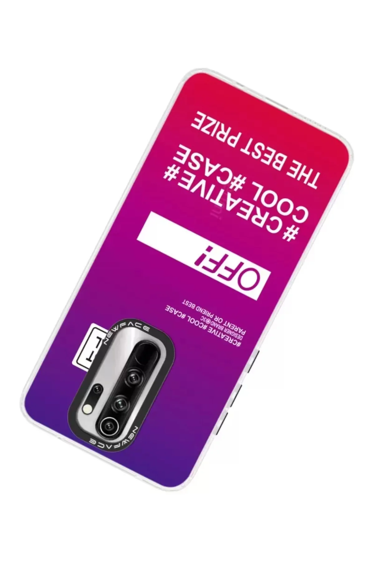 Newface Xiaomi Redmi Note 8 Pro Kılıf Estoril Desenli Kapak - Est