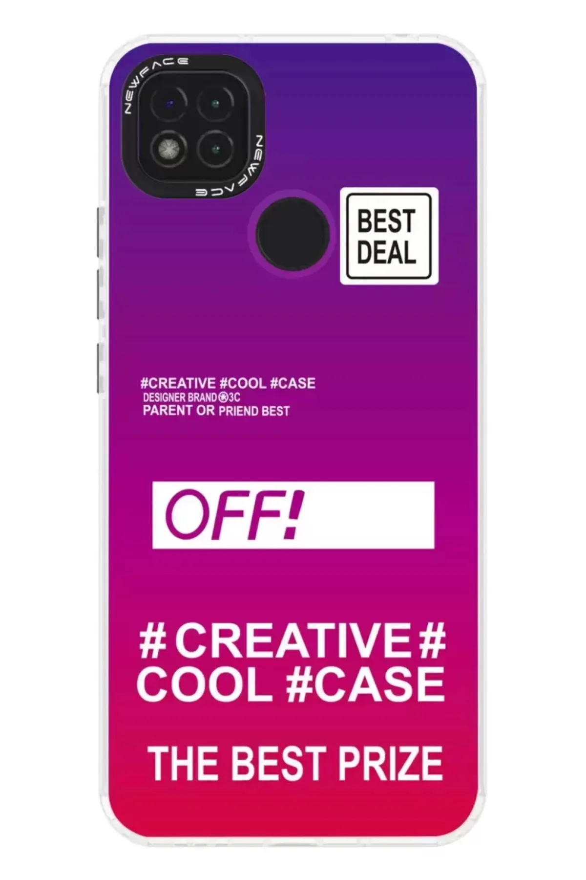 Newface Xiaomi Redmi 9c Kılıf Estoril Desenli Kapak - Estoril - 9