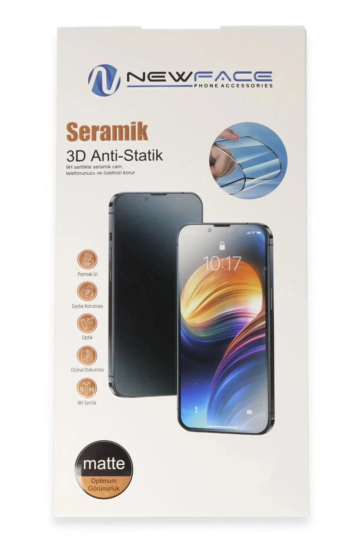 Newface Xiaomi Redmi A3 4g 3d Antistatik Mat Seramik Nano Ekran Koruyucu