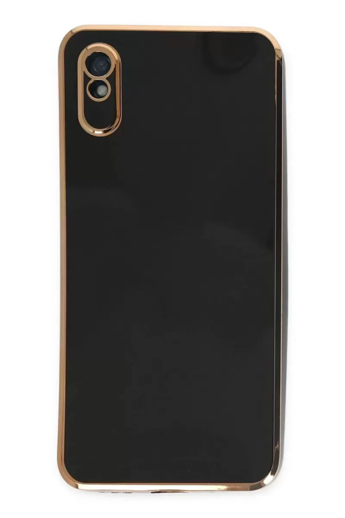 Newface Xiaomi Redmi 9a Kılıf Volet Silikon - Siyah