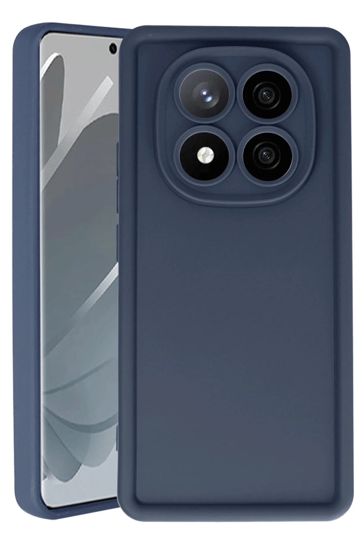 Newface Xiaomi Redmi Note 14 Pro 5g Kılıf Viera Silikon - Lacivert